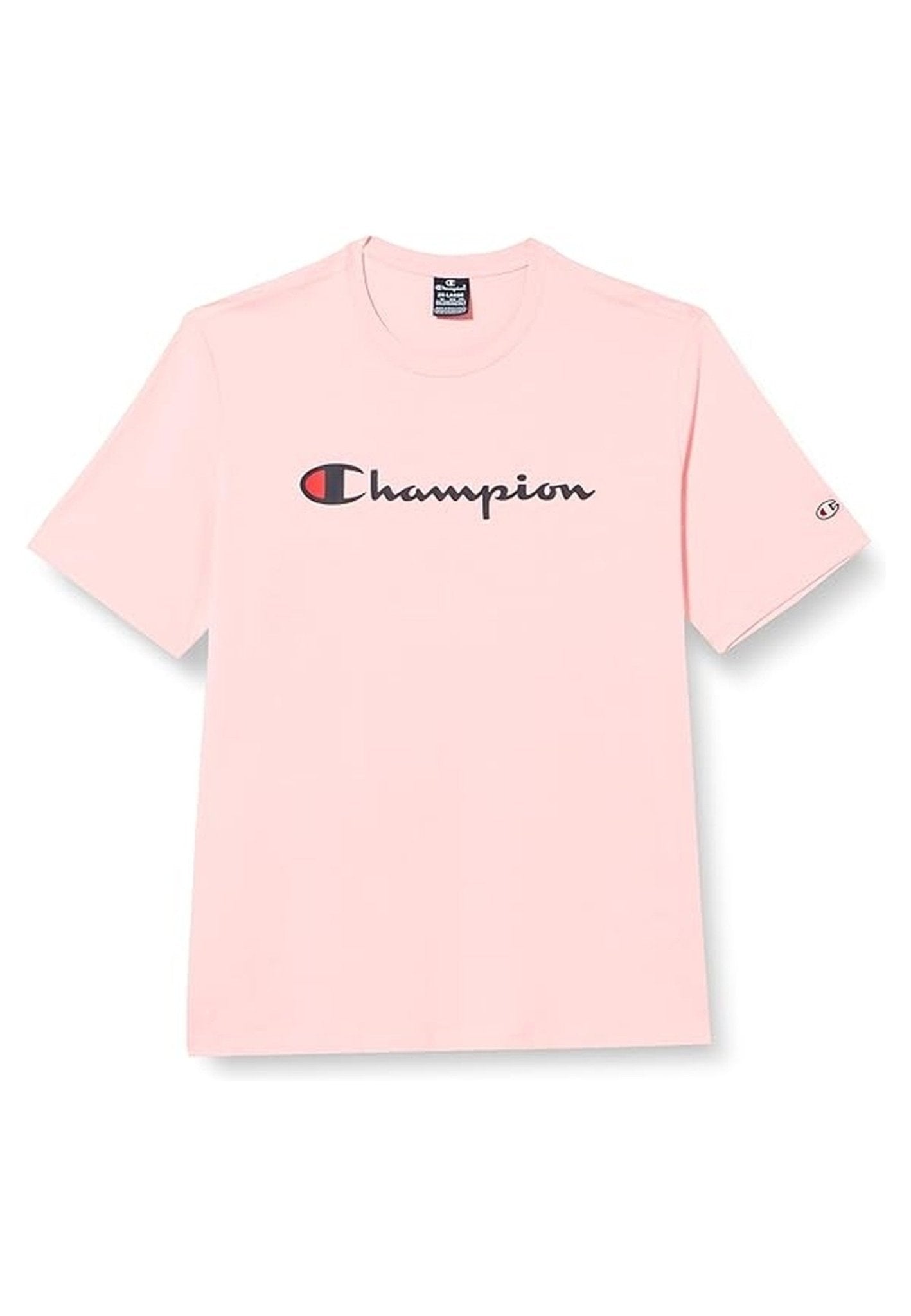 CAMISETA CHAMPION ROSA LEGACY BIG PRINTED LOGO TEE - AREA ZERO