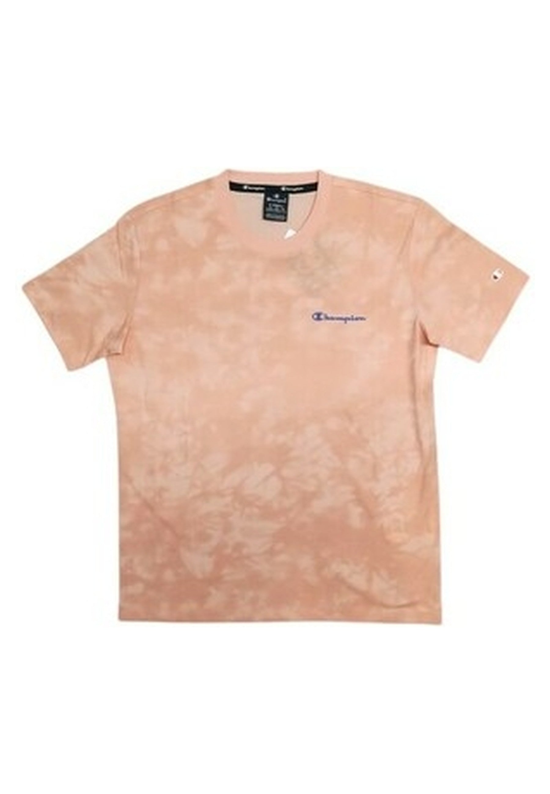 CAMISETA CHAMPION ROSA TYE DYE SMALL LOGO
