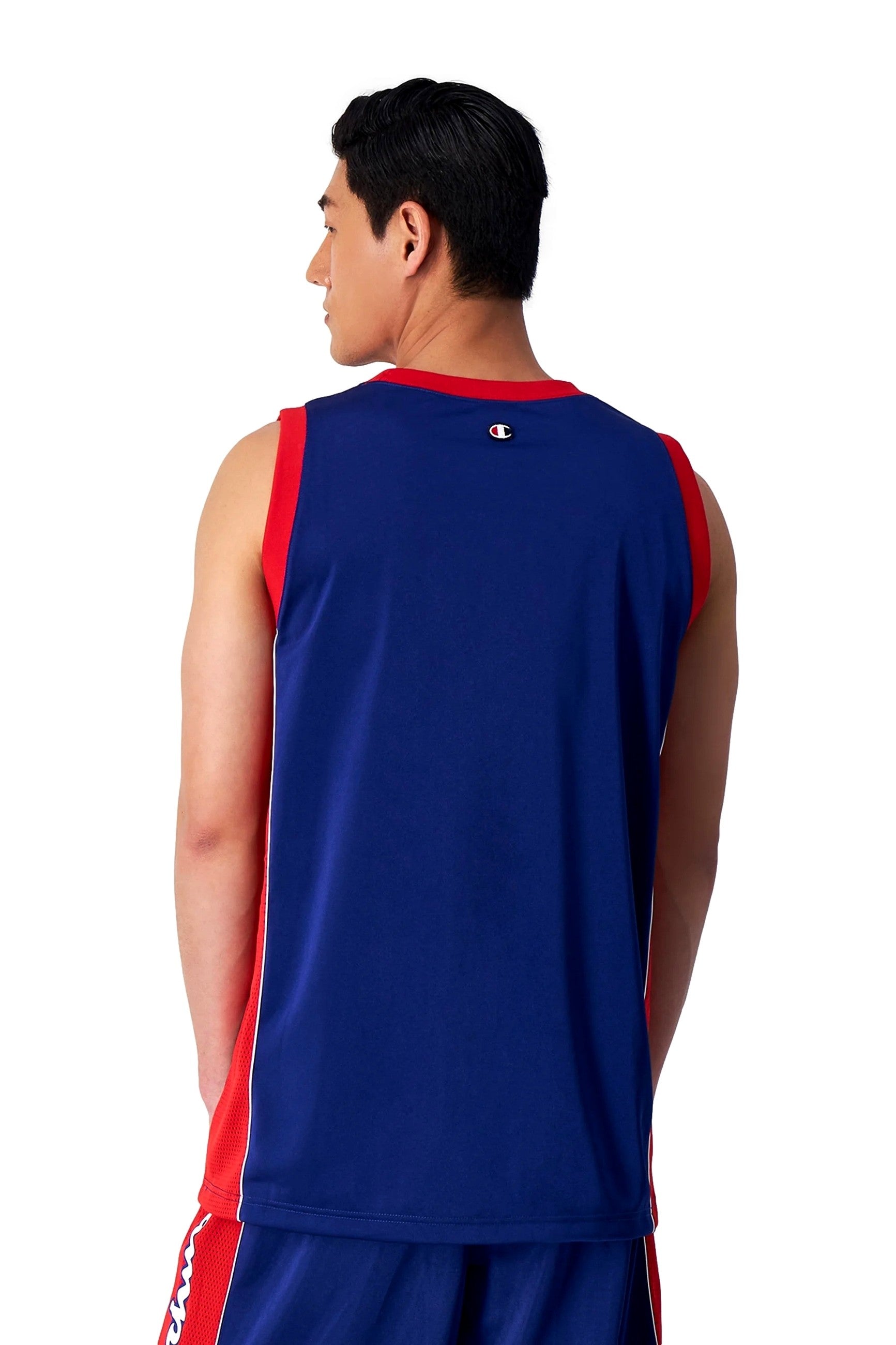 CAMISETA CHAMPION ROYAL BASKET TANK TOP USA LOGO