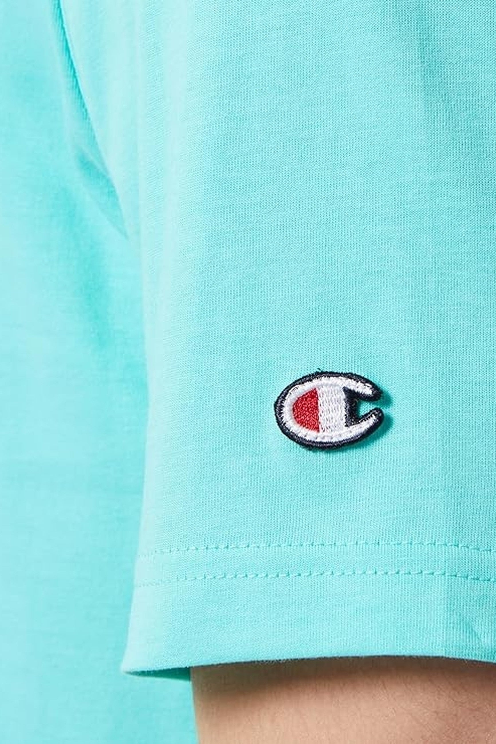 CAMISETA CHAMPION VERDE LEGACY BIG PRINTED LOGO TEE