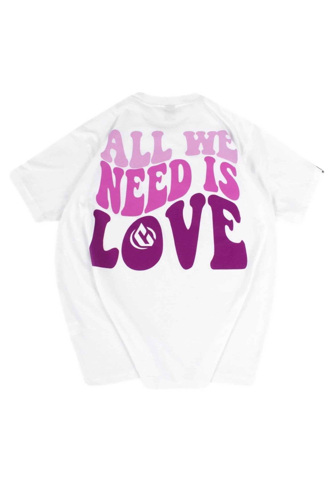 CAMISETA CLAN BLANCA ALL WE NEED IS LOVE TEE - AREA ZERO