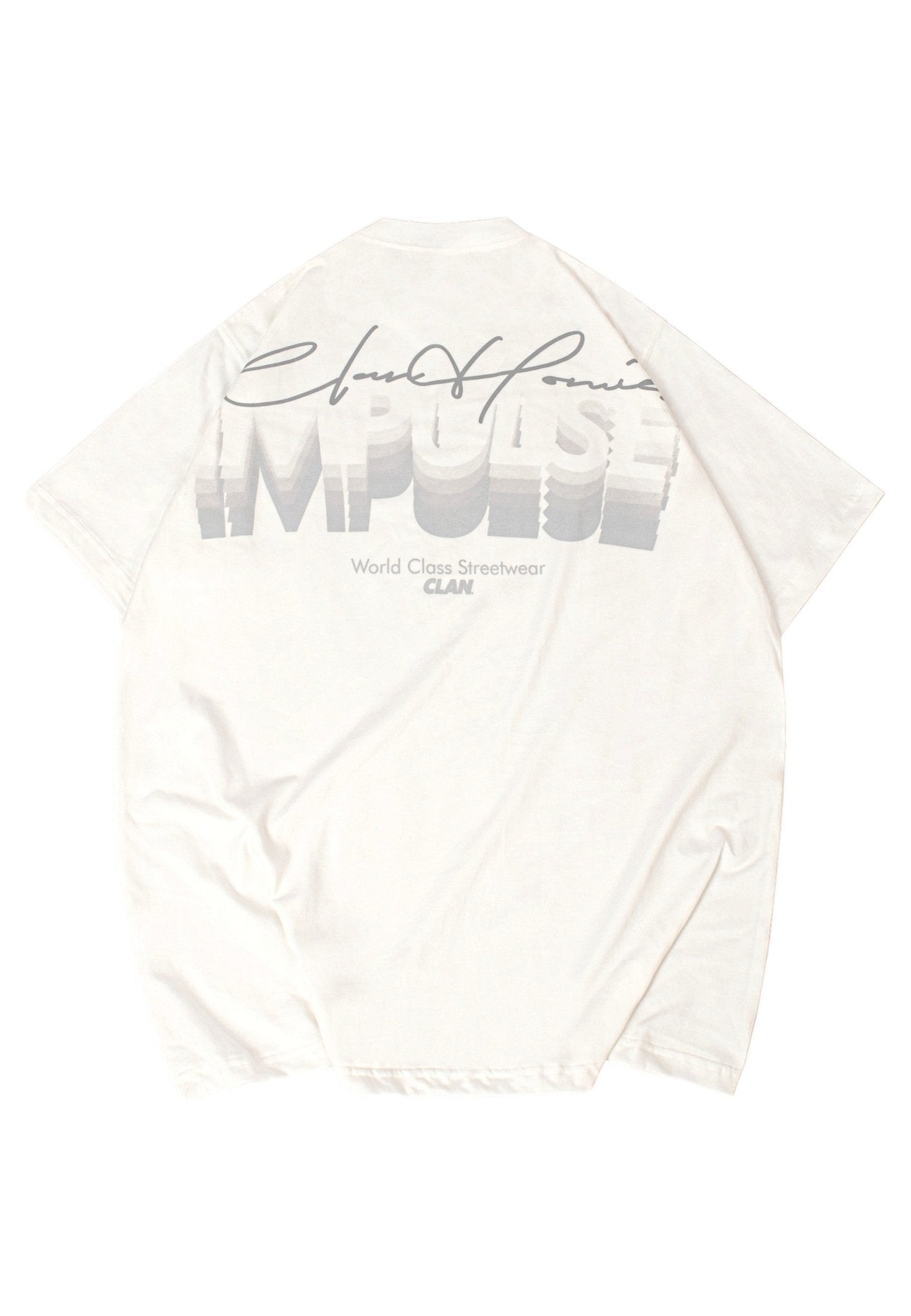CAMISETA CLAN BLANCA HOMIES IMPULSE TEE - AREA ZERO