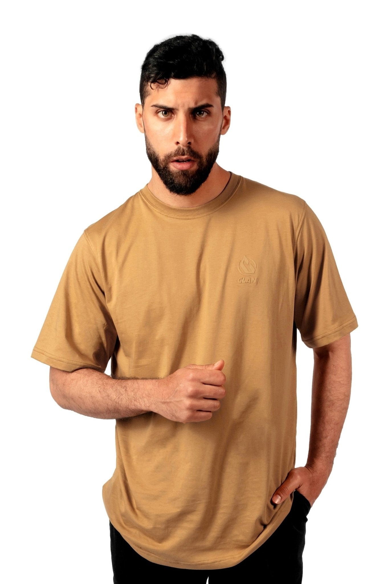 CAMISETA CLAN TOSTADA CLAN HOMIES IMPULSE TEE - AREA ZERO