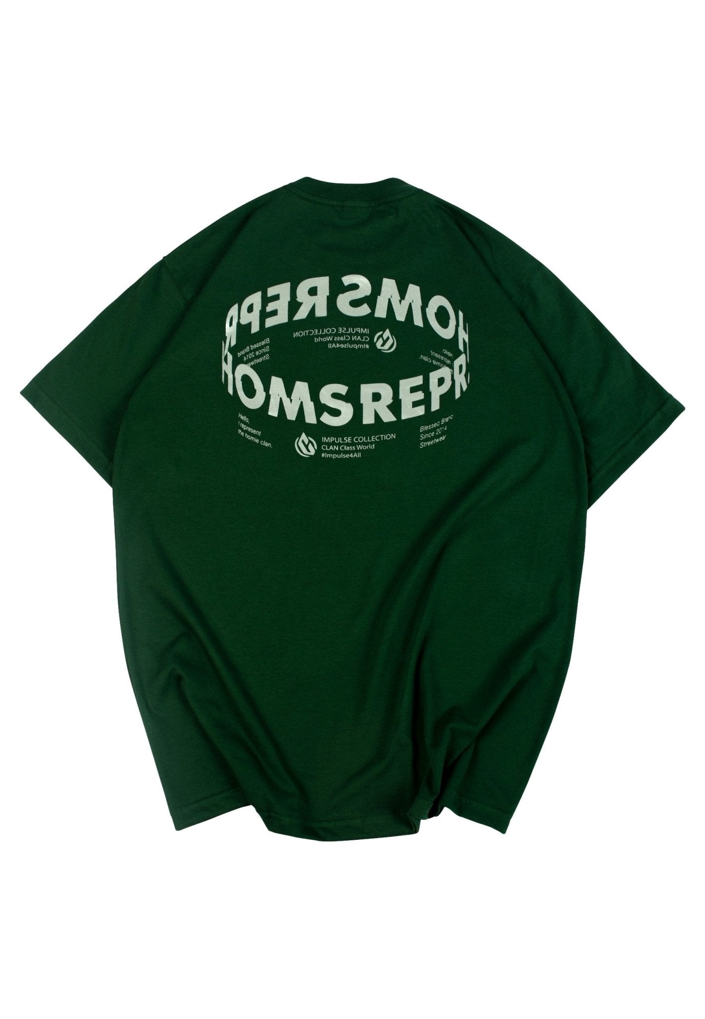 CAMISETA CLAN VERDE WORLD CLASS TEE - AREA ZERO