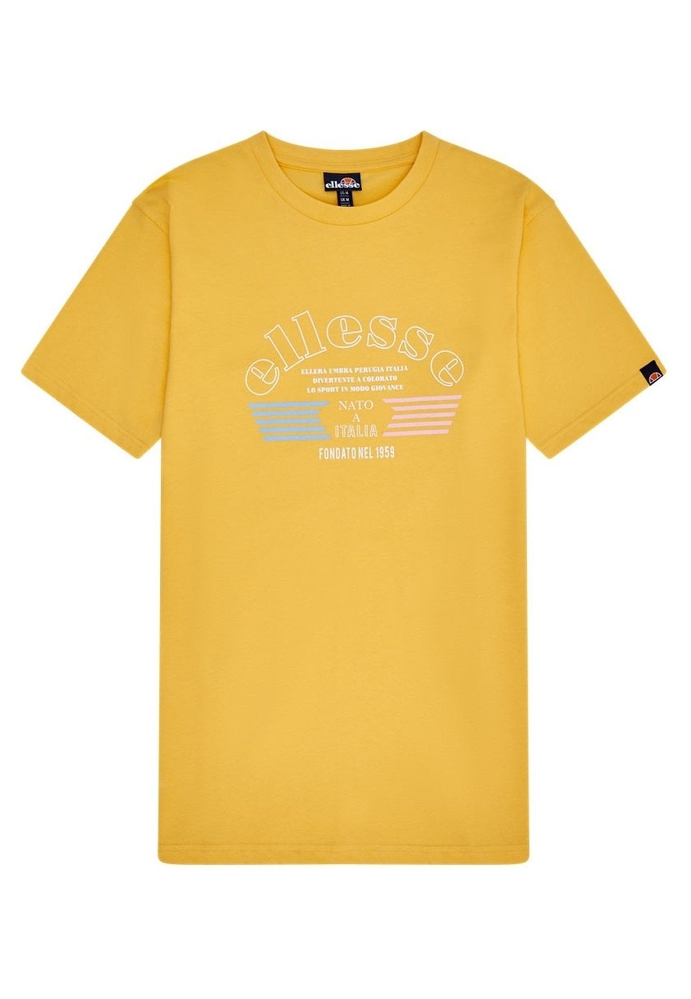 CAMISETA ELLESSE AMARILLA GAMBIETTO TEEE - AREA ZERO