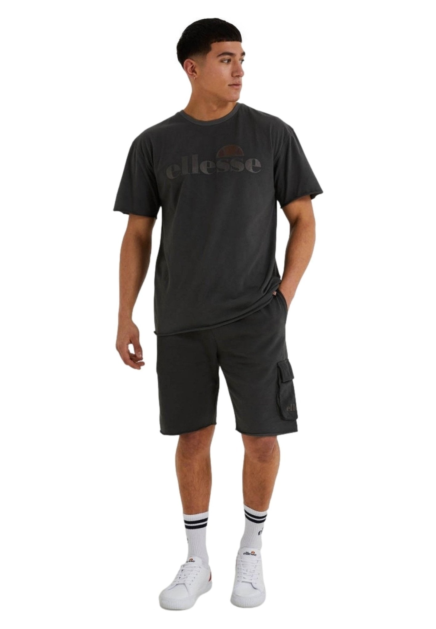 CAMISETA ELLESSE ANTRACITA MIATER TEE BROKEN LOGO - AREA ZERO