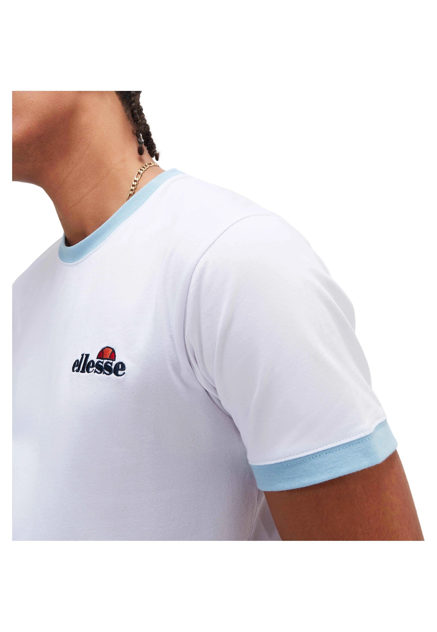 CAMISETA ELLESSE BLANCA AQUA MEDUNO TEE