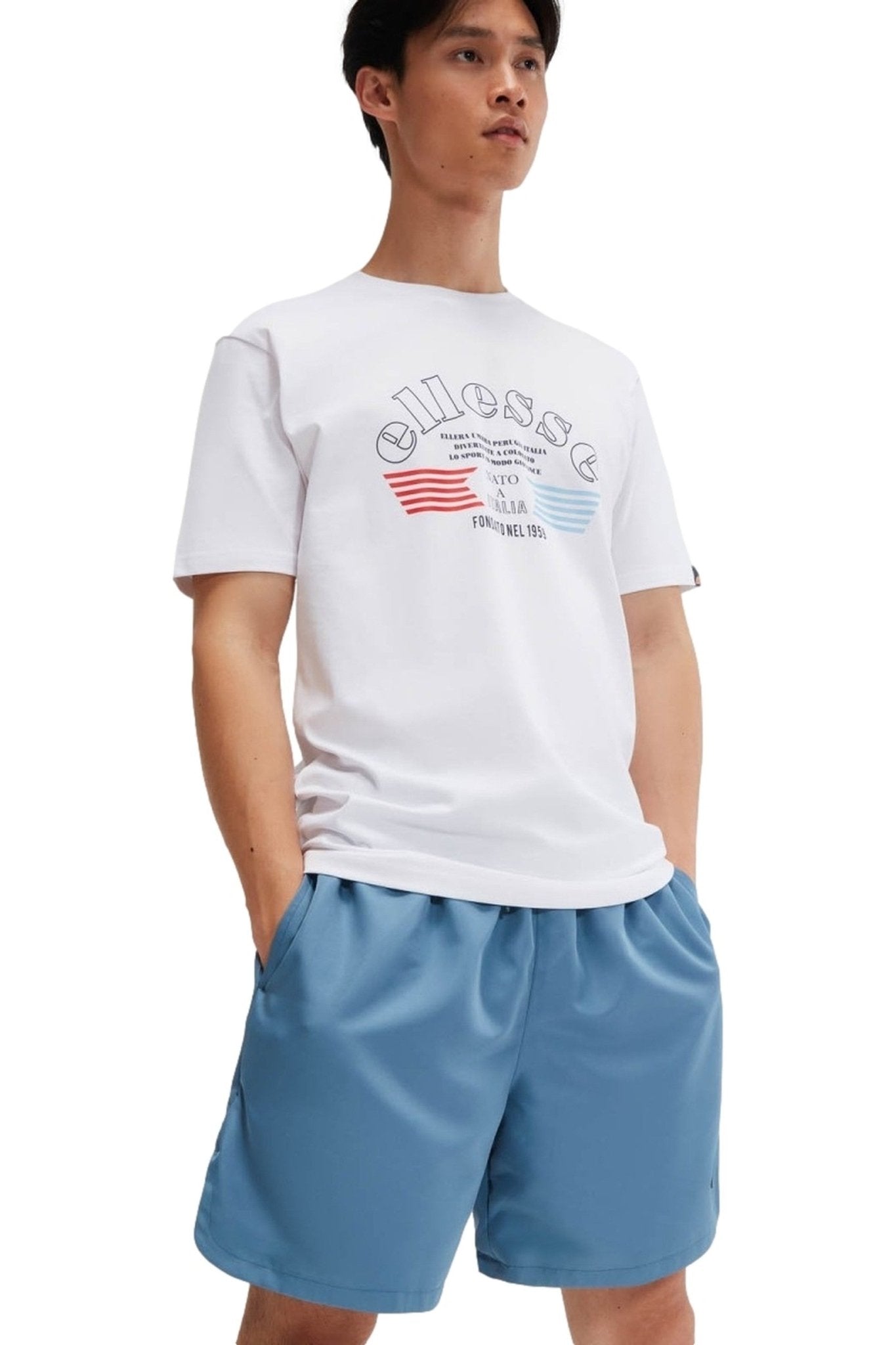 CAMISETA ELLESSE BLANCA GAMBIETTO TEE - AREA ZERO