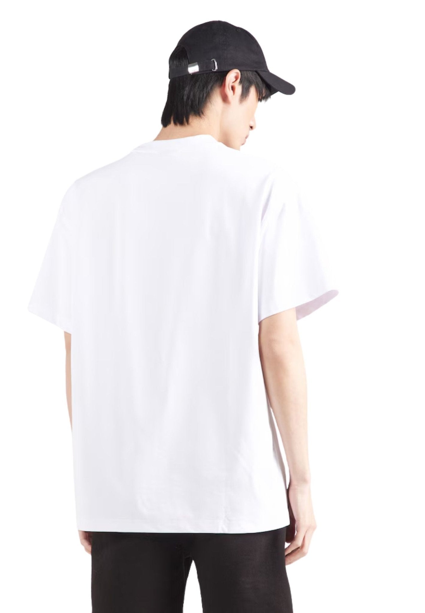 CAMISETA ELLESSE BLANCA RUBBER LOGO TEE - AREA ZERO