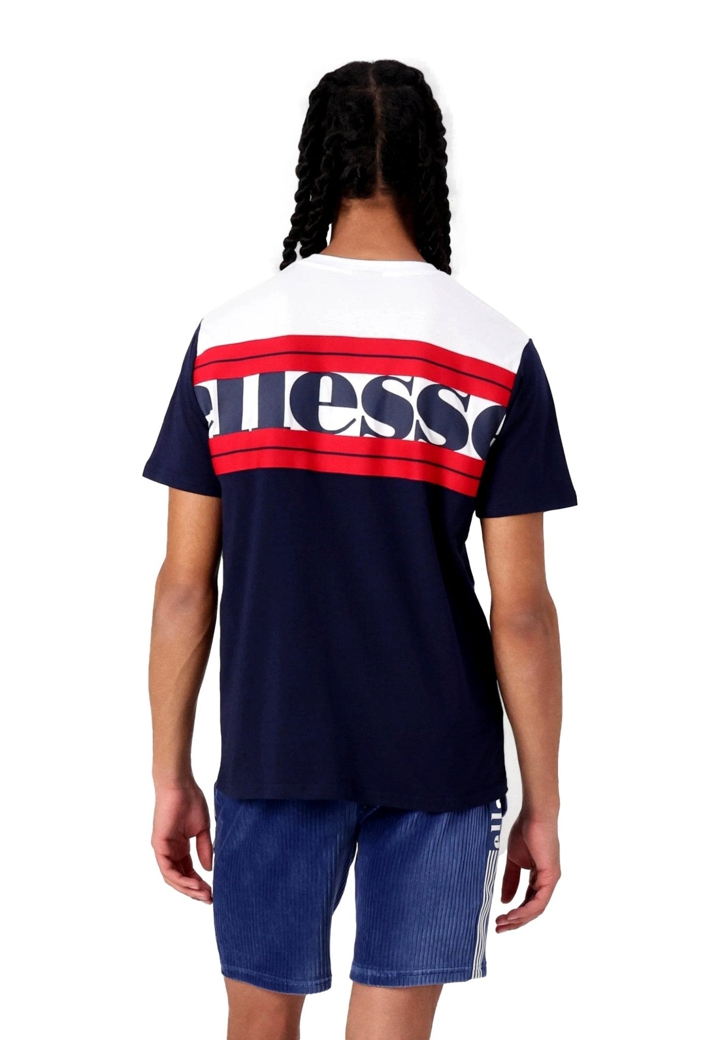 CAMISETA ELLESSE BLANCA/MARINO MACCHIO TEE - AREA ZERO