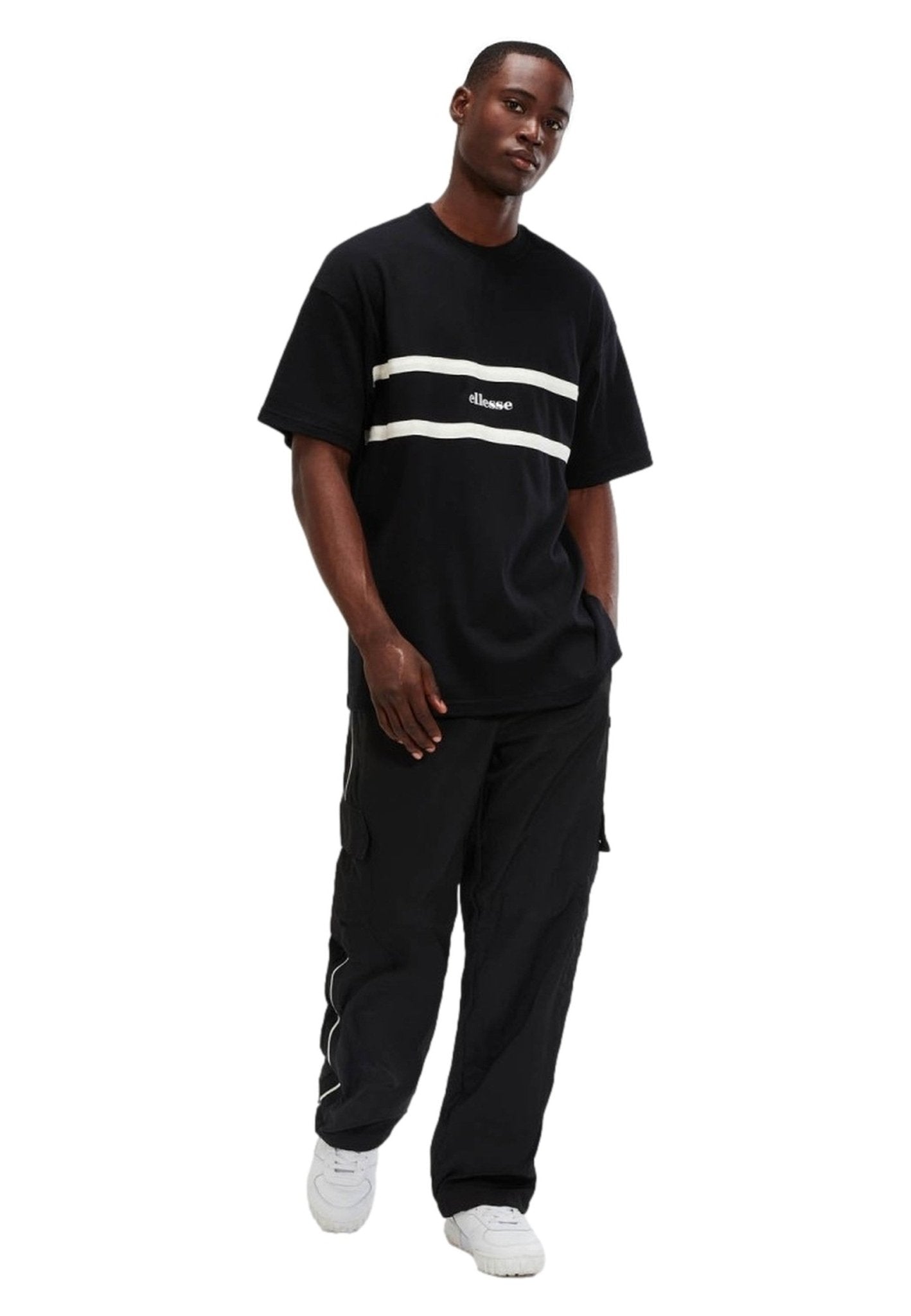 CAMISETA ELLESSE NEGRA ROCAZZI TEE - AREA ZERO