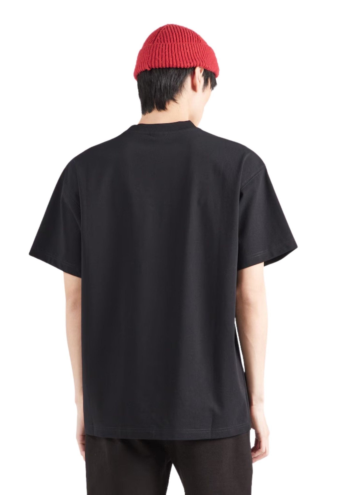 CAMISETA ELLESSE NEGRA RUBBER LOGO TEE - AREA ZERO