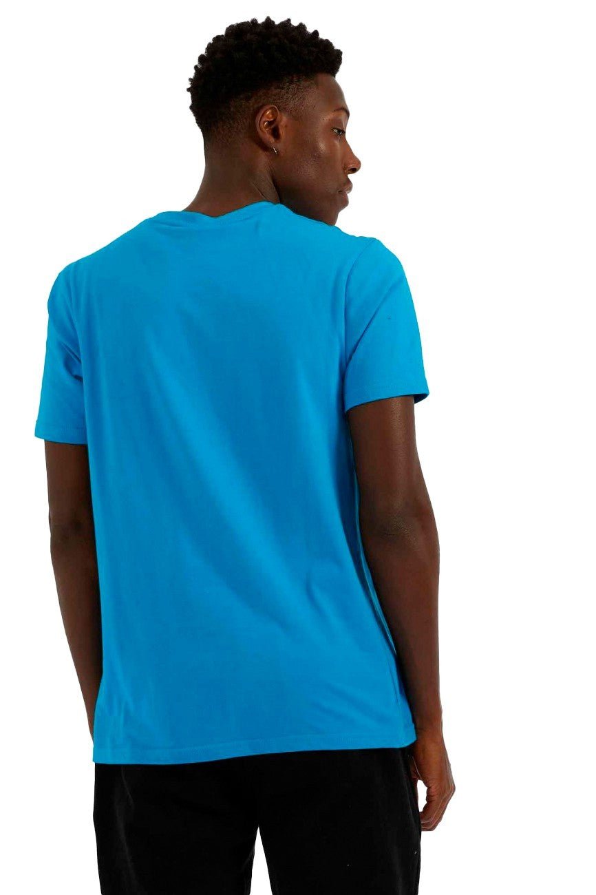 CAMISETA ELLESSE TURQUESA LOGO CUADRADO PECHO MANGA CORTA - AREA ZERO