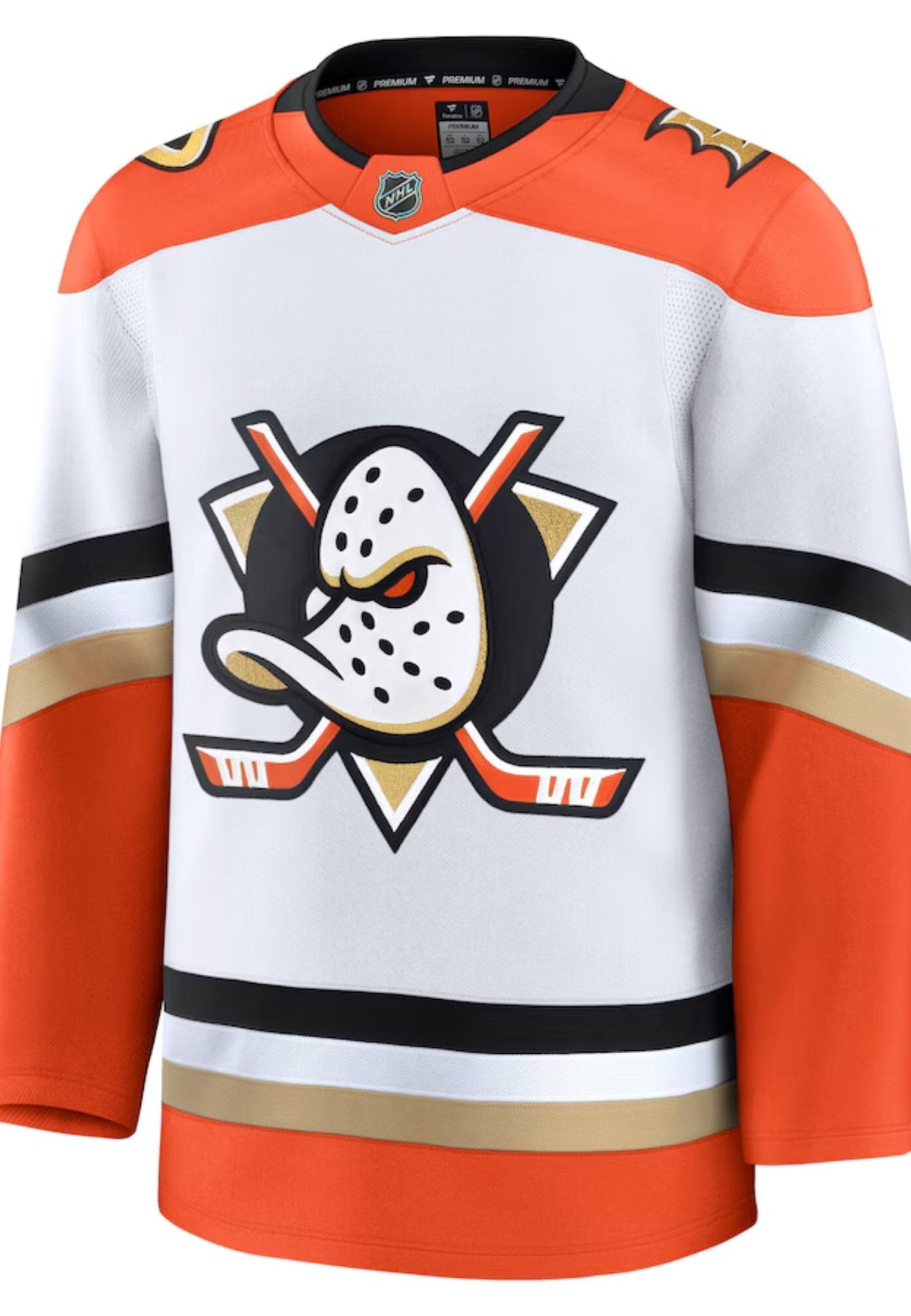CAMISETA FANATICS BLANCA ANAHEIM DUCKS NHL BREAKAWAY JERSEY - AREA ZERO