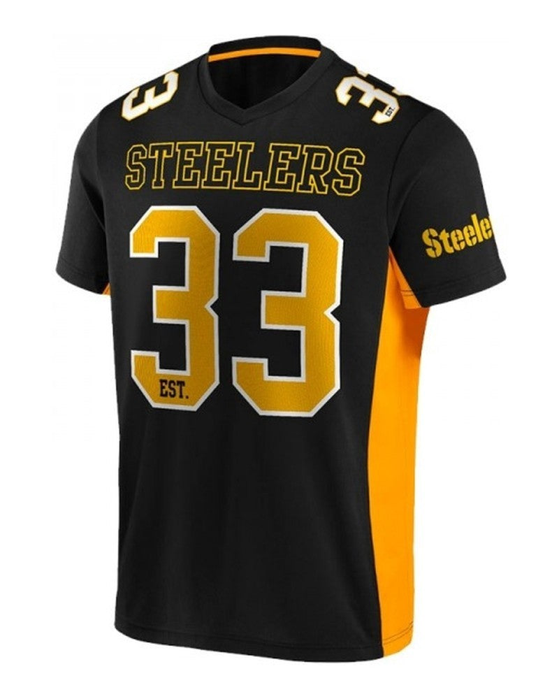 CAMISETA FANATICS NEGRA STEELERS FRANCHISE FASHION TOP