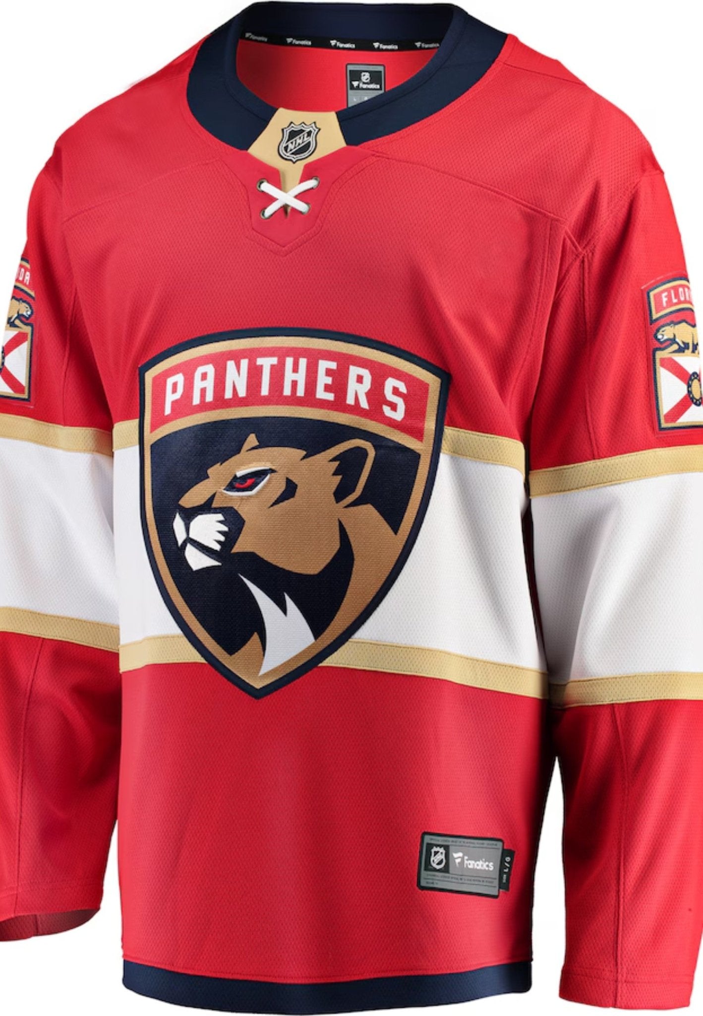 CAMISETA FANATICS ROJA FLORIDA PANTERS NHL LOCAL JERSEY - AREA ZERO