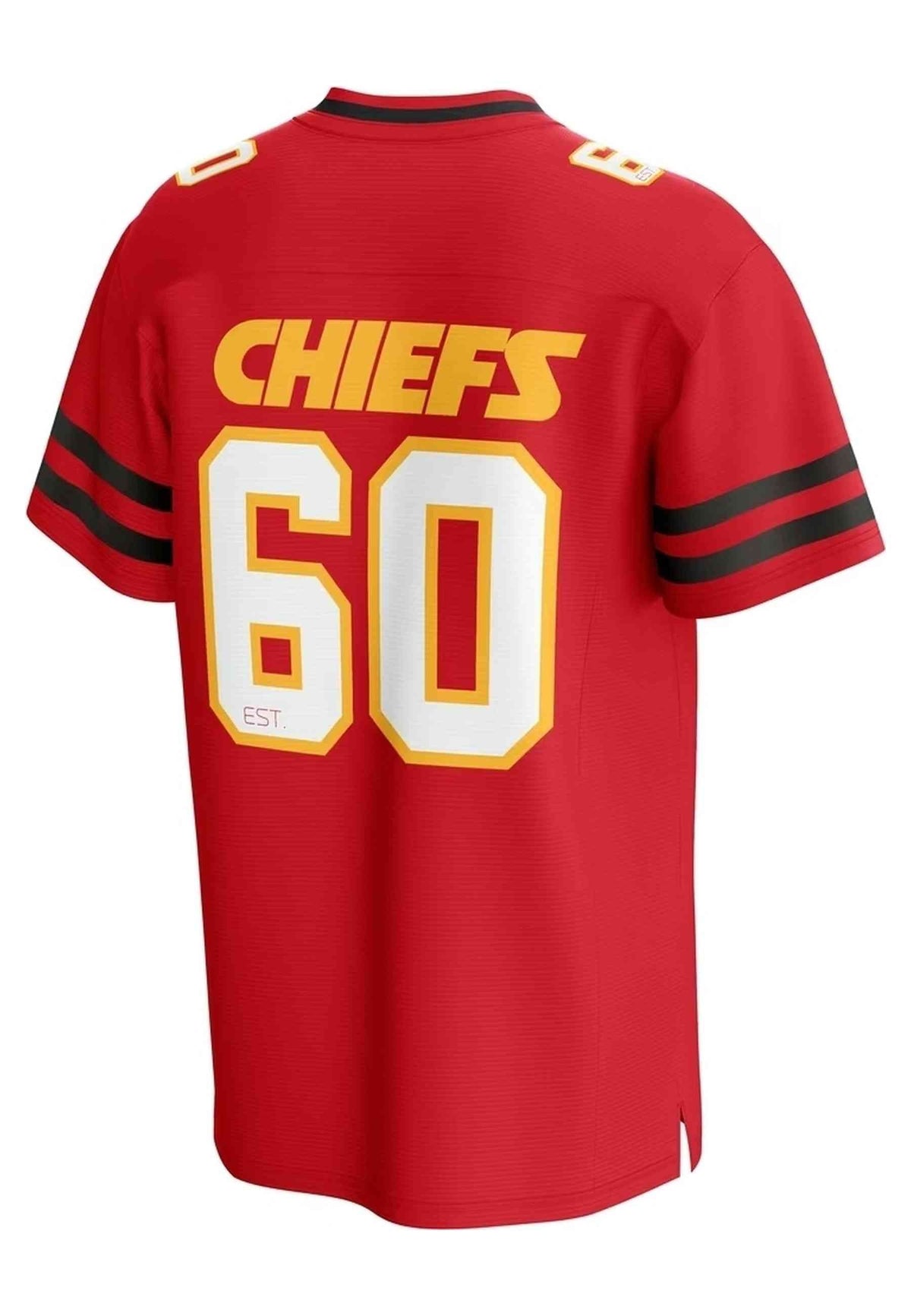 CAMISETA FANATICS ROJA KANSAS CITY CHIEFS 60 CORE FOUNDATION NFL JERSEY