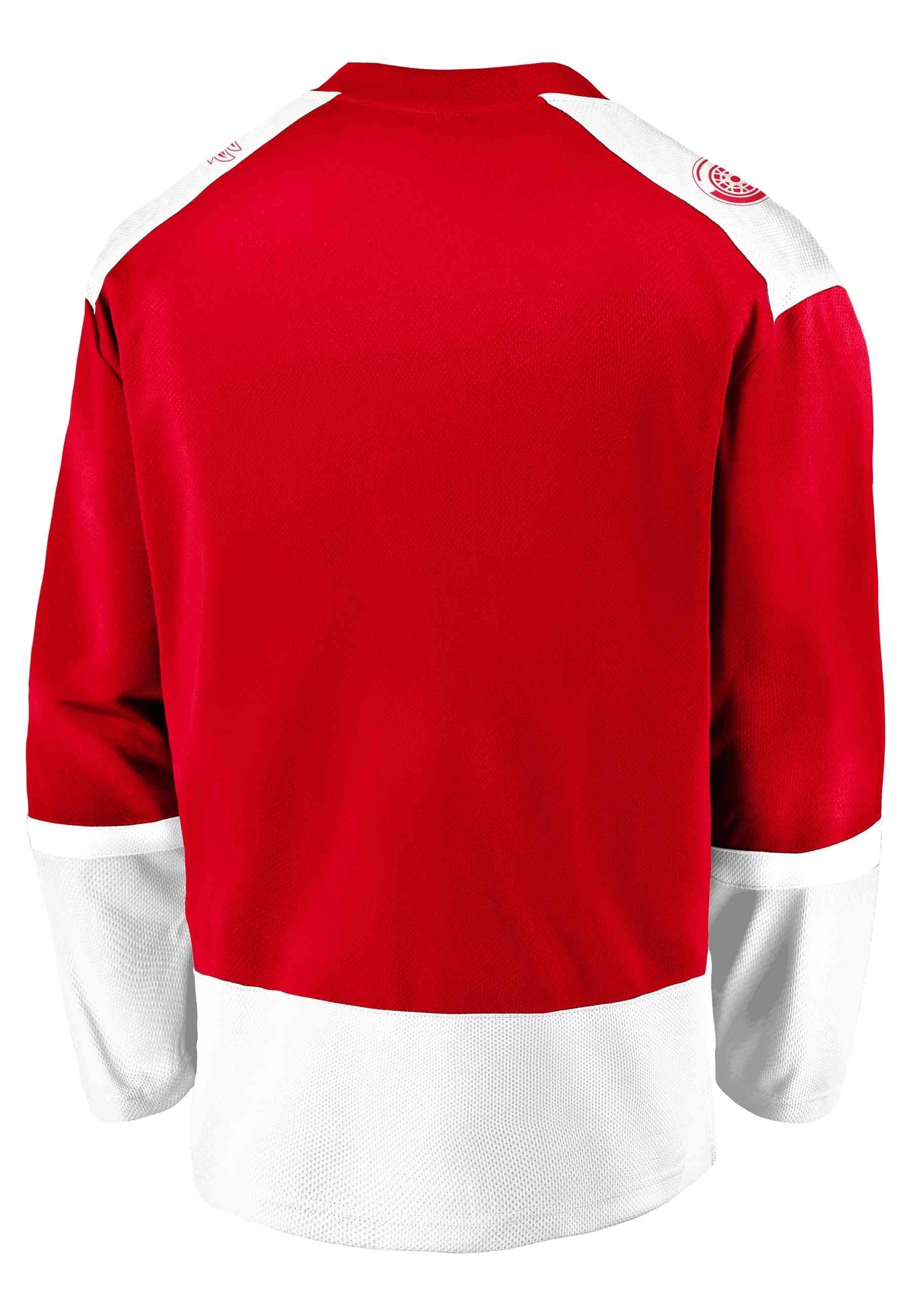 CAMISETA FANATICS ROJA RED WINGS NHL VALUE HOME SHIRT