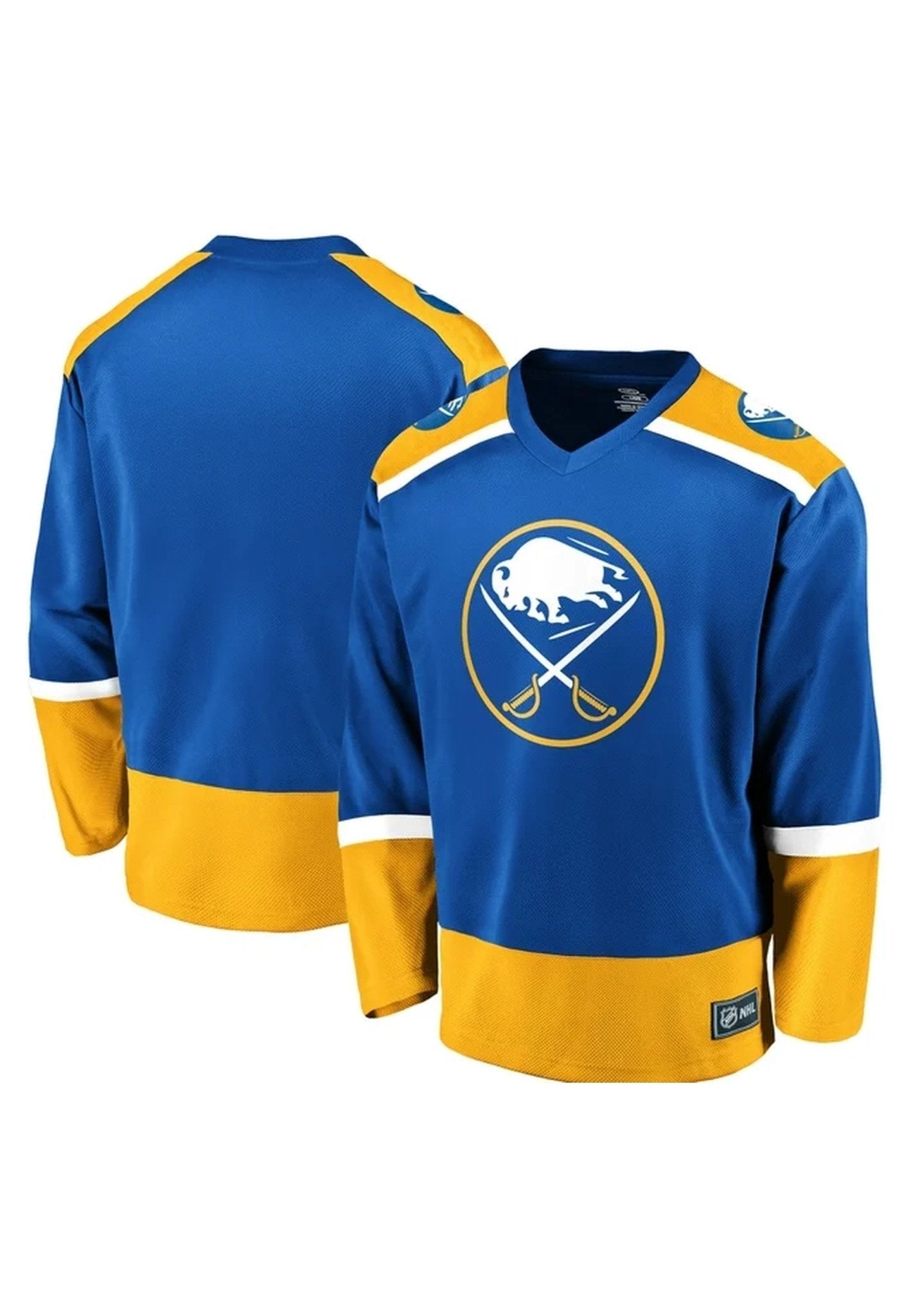CAMISETA FANATICS ROYAL BUFFALO SABRES NHL VALUE HOME SHIRT - AREA ZERO