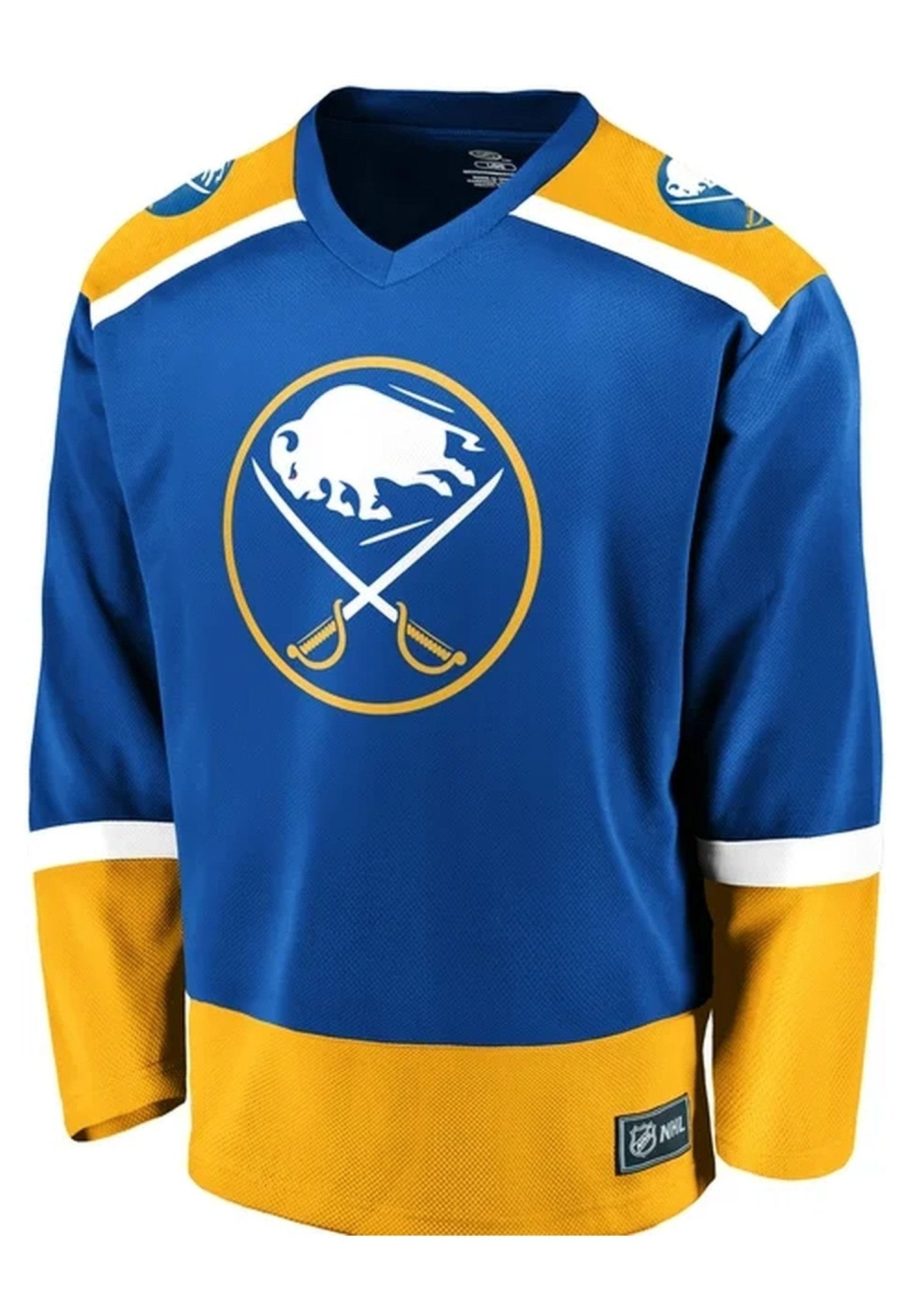 CAMISETA FANATICS ROYAL BUFFALO SABRES NHL VALUE HOME SHIRT - AREA ZERO
