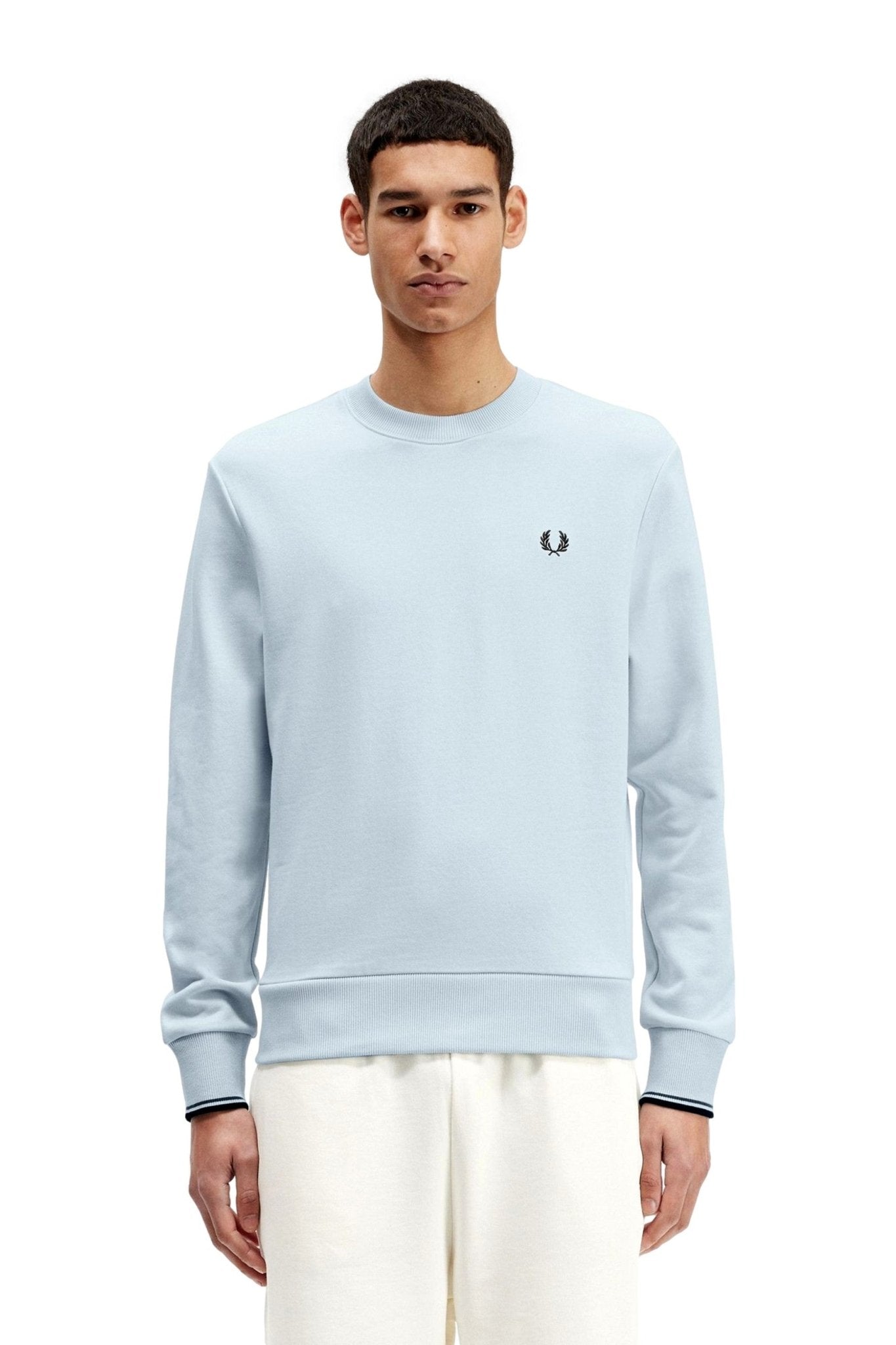 CAMISETA FRED PERRY CELESTE CREWNECK SWEATSHIRT - AREA ZERO