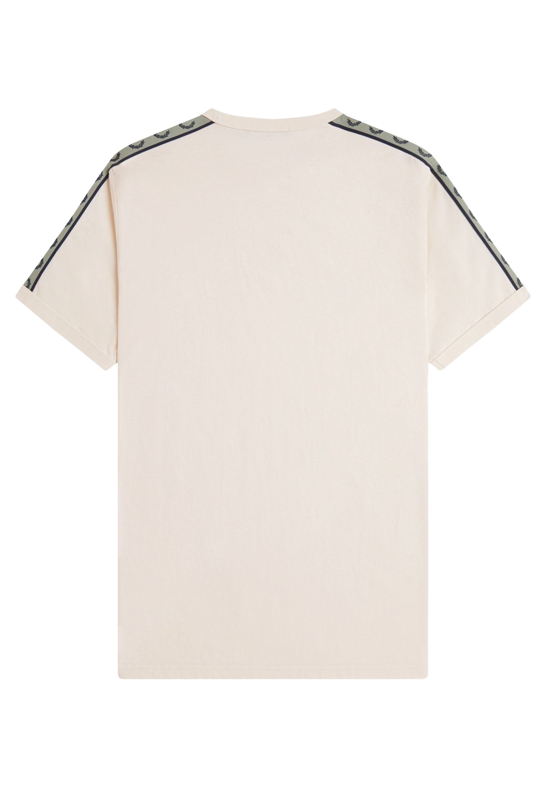 CAMISETA FRED PERRY ROSA CONTRAST TAPE RINGER TEE
