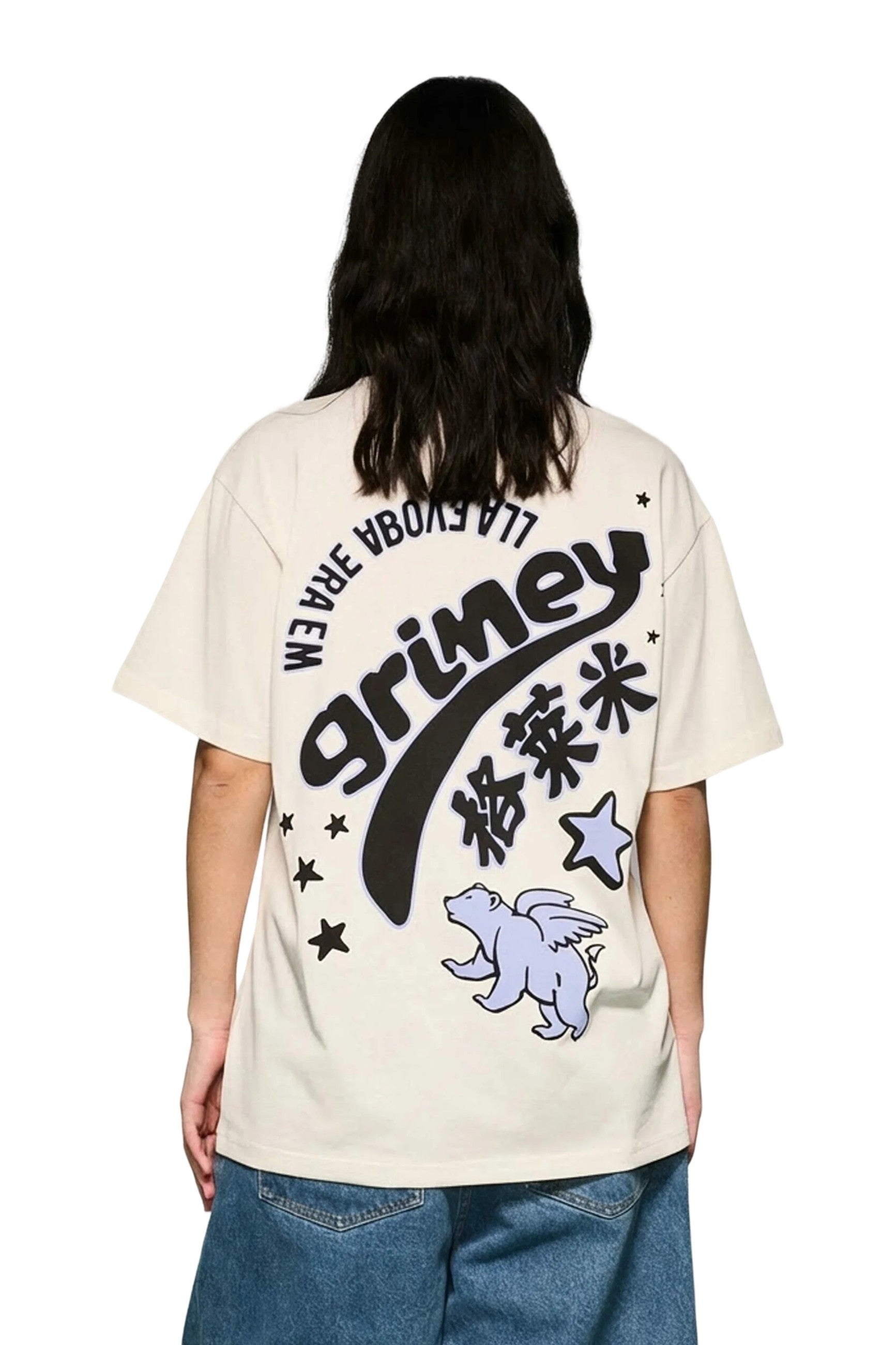 CAMISETA GRIMEY BLANCA CONCREAT JUNGLE GA LAI MI CLASSIC FIT TEE