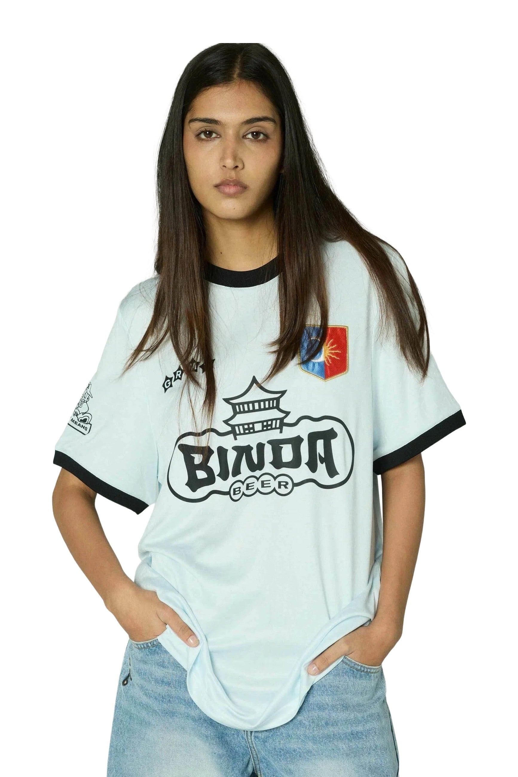 CAMISETA GRIMEY GRIS STARDUST SOCCER JERSEY