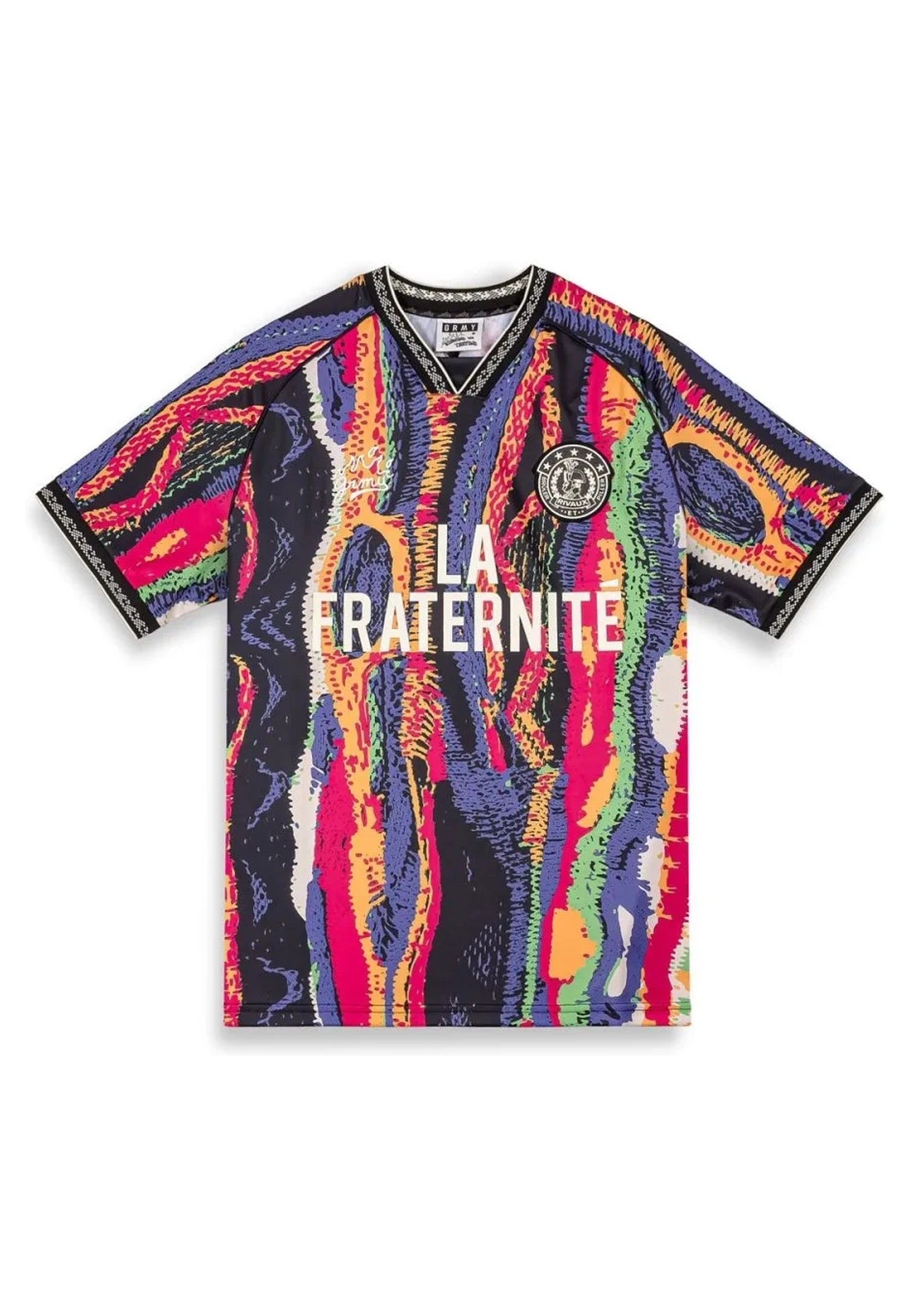 CAMISETA GRIMEY MULTICOLOR LA FRATERNITE SOCCER TEE