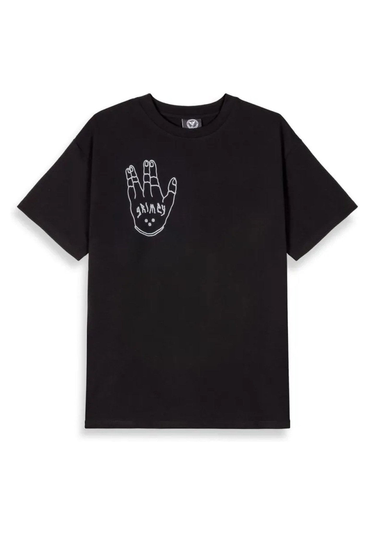 CAMISETA GRIMEY NEGRA PEACE WITHIN THE GLITZY GRILLZ REGULAR TEE - AREA ZERO