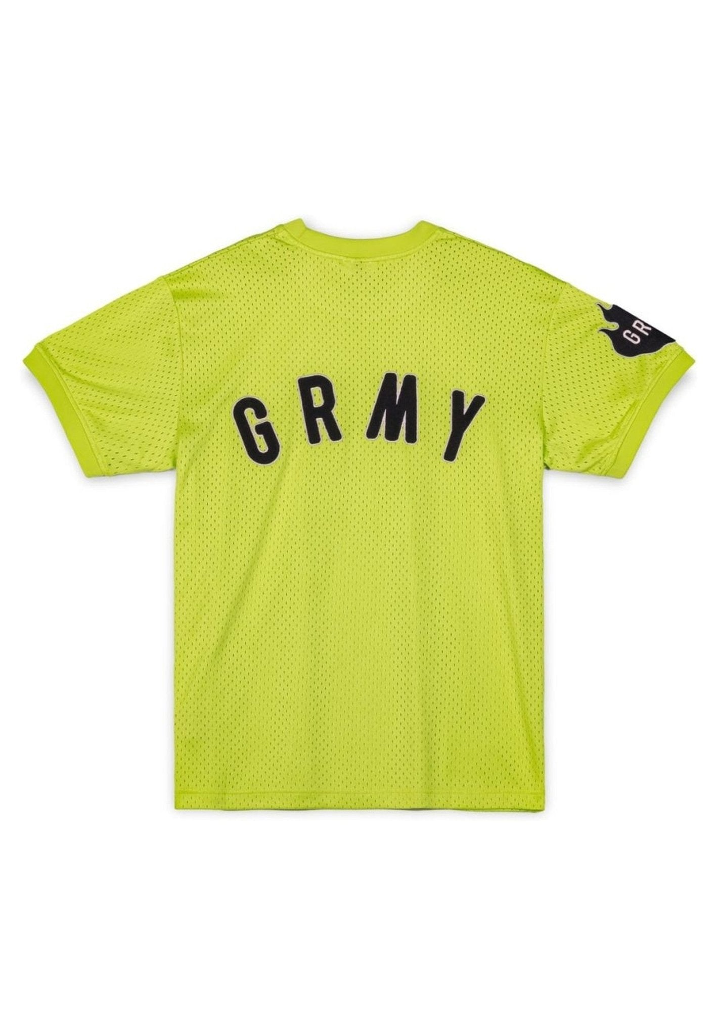 CAMISETA GRIMEY VERDE CLOVEN TONGUES MESH TEE FLUOR LIME - AREA ZERO