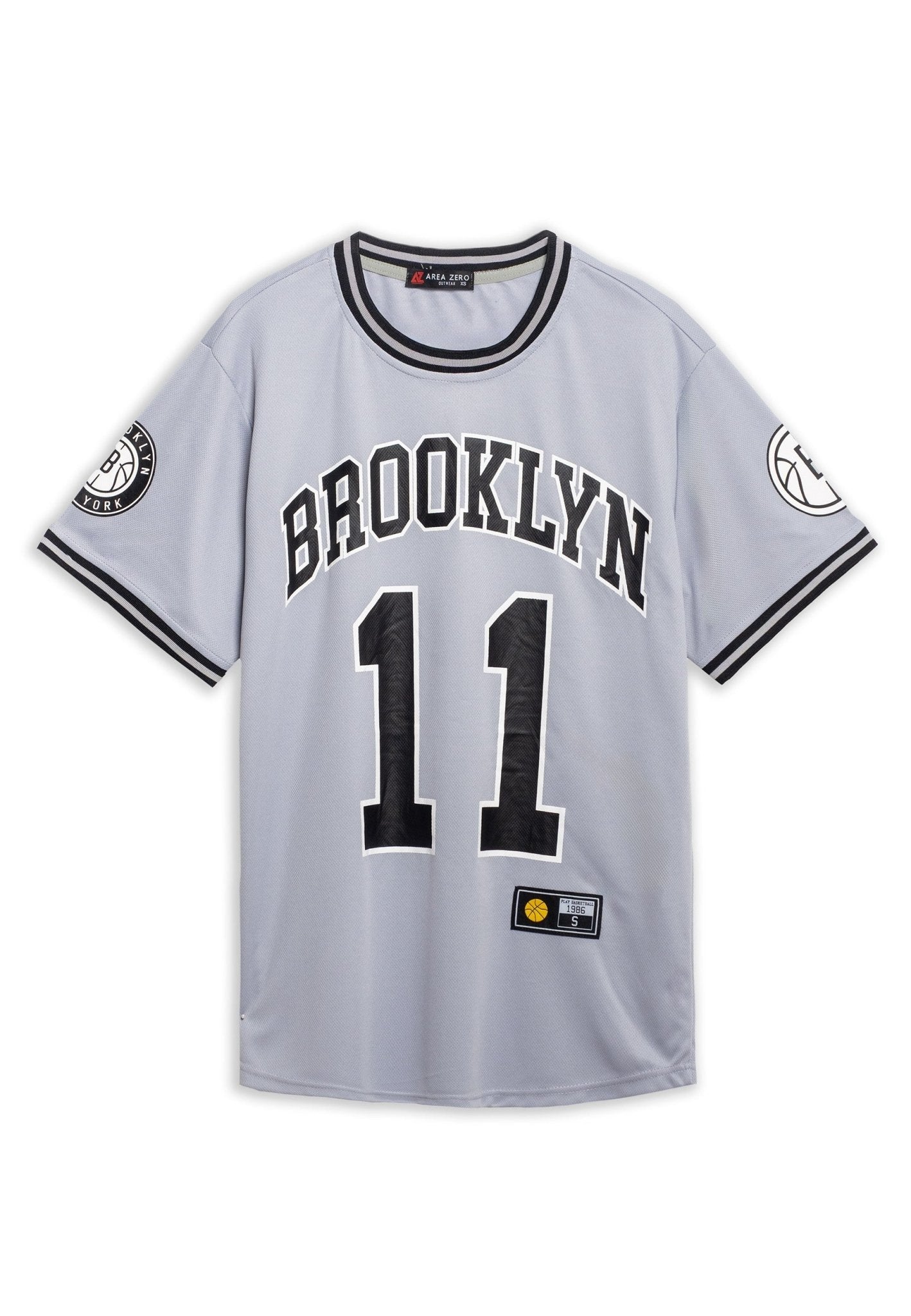 CAMISETA GRIS BROOKLIN 11 SPORT TEE - AREA ZERO