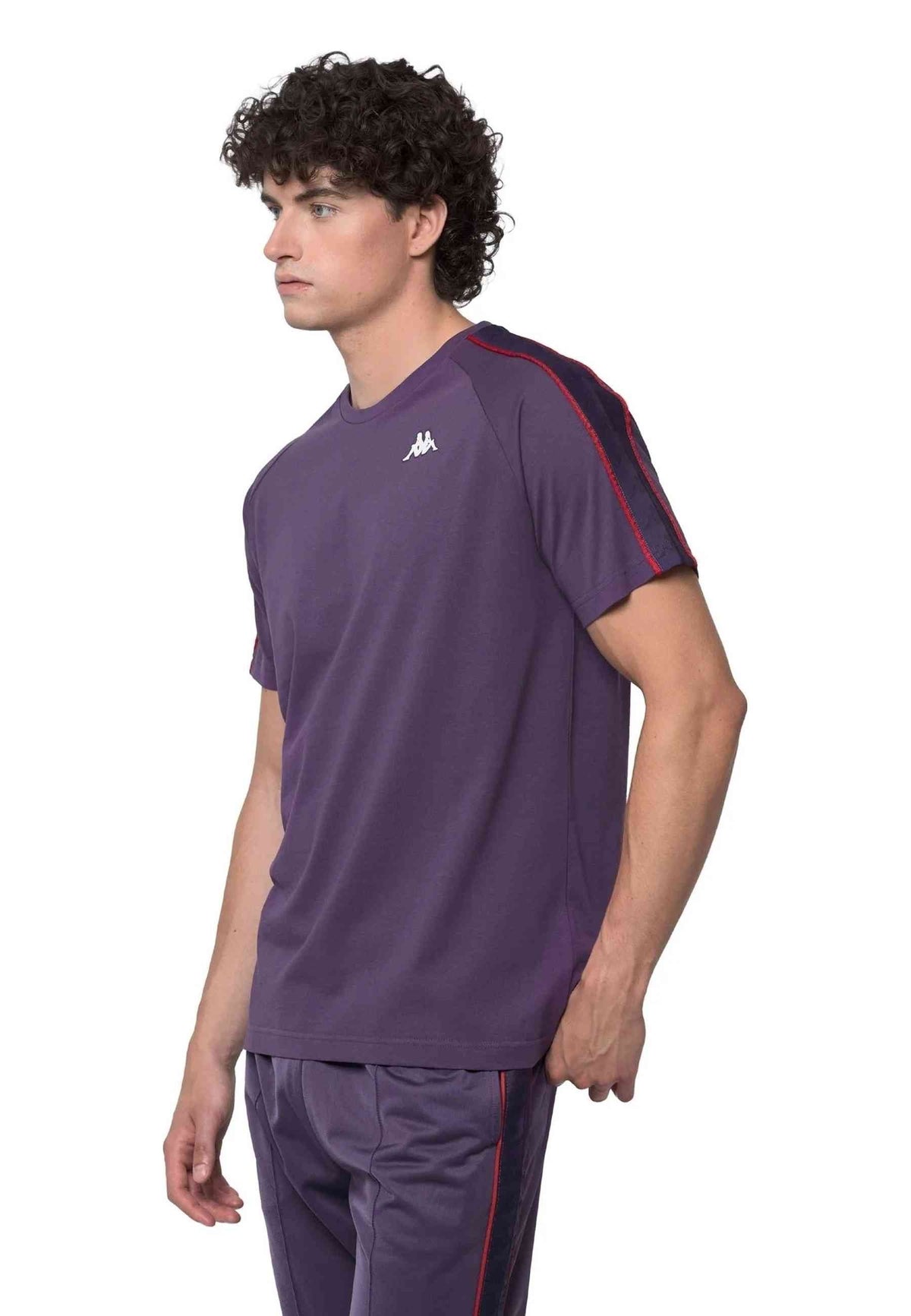 CAMISETA KAPPA MORADA COEN SLIM FIT TEE