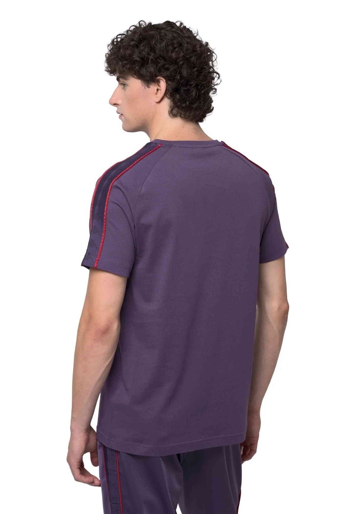 CAMISETA KAPPA MORADA COEN SLIM FIT TEE