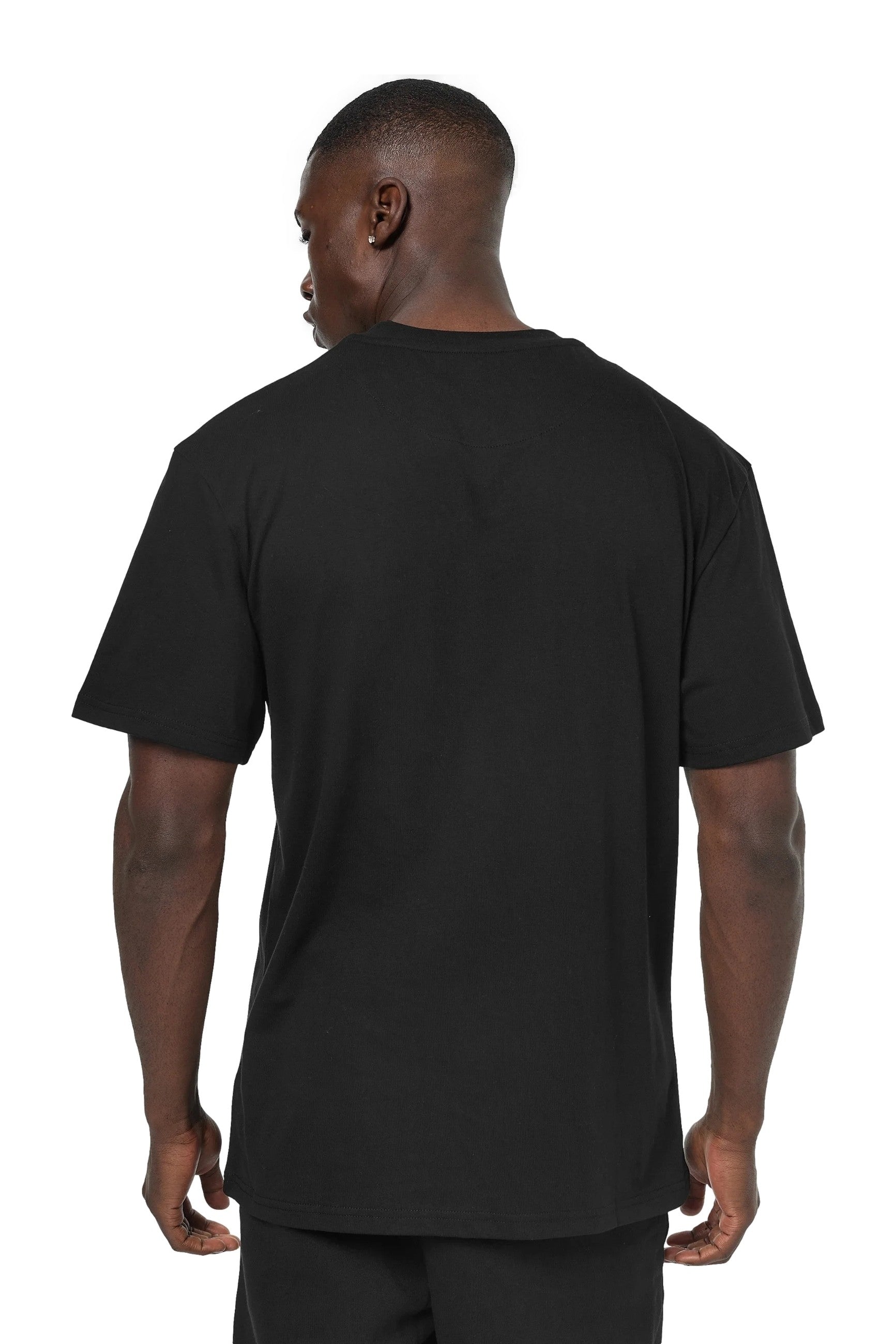 CAMISETA KARL KANI NEGRA SMALL SIGNATURE ESSENTIAL TEE