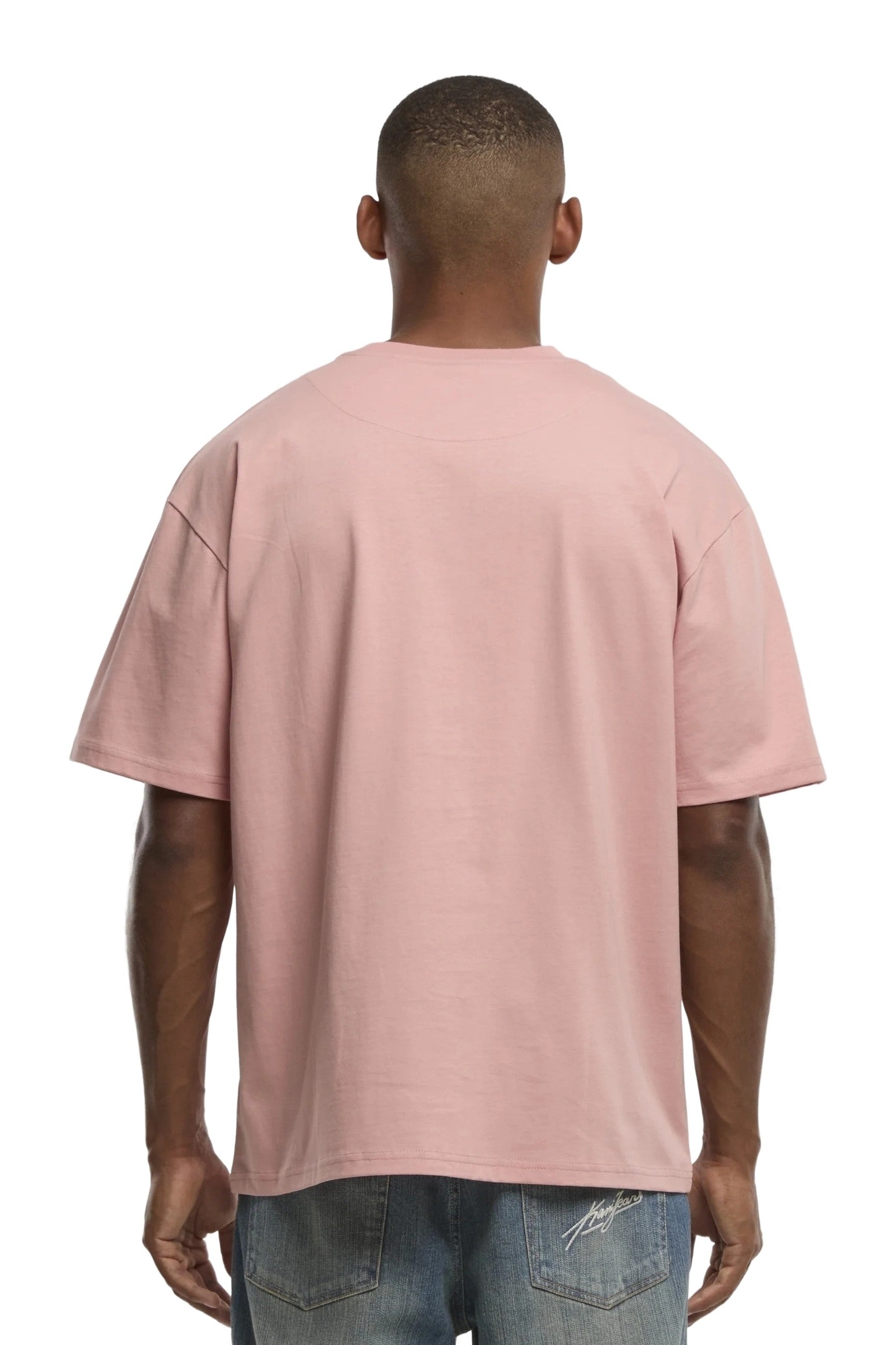 CAMISETA KARL KANI ROSA SMALL SIGNATURE ESSENTIAL TEE