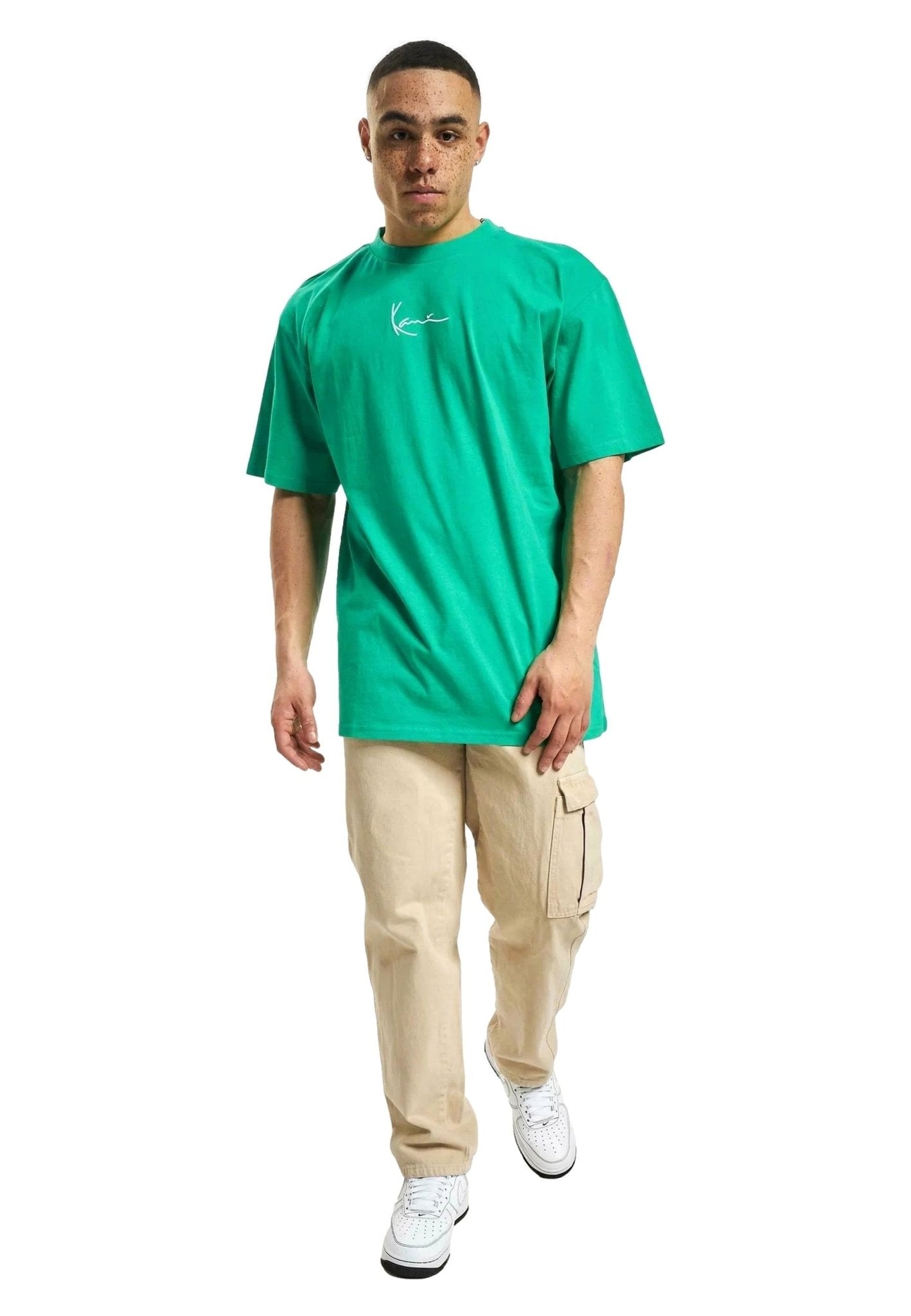 CAMISETA KARL KANI VERDE SMALL SIGNATURE KANILIFE TEE - AREA ZERO
