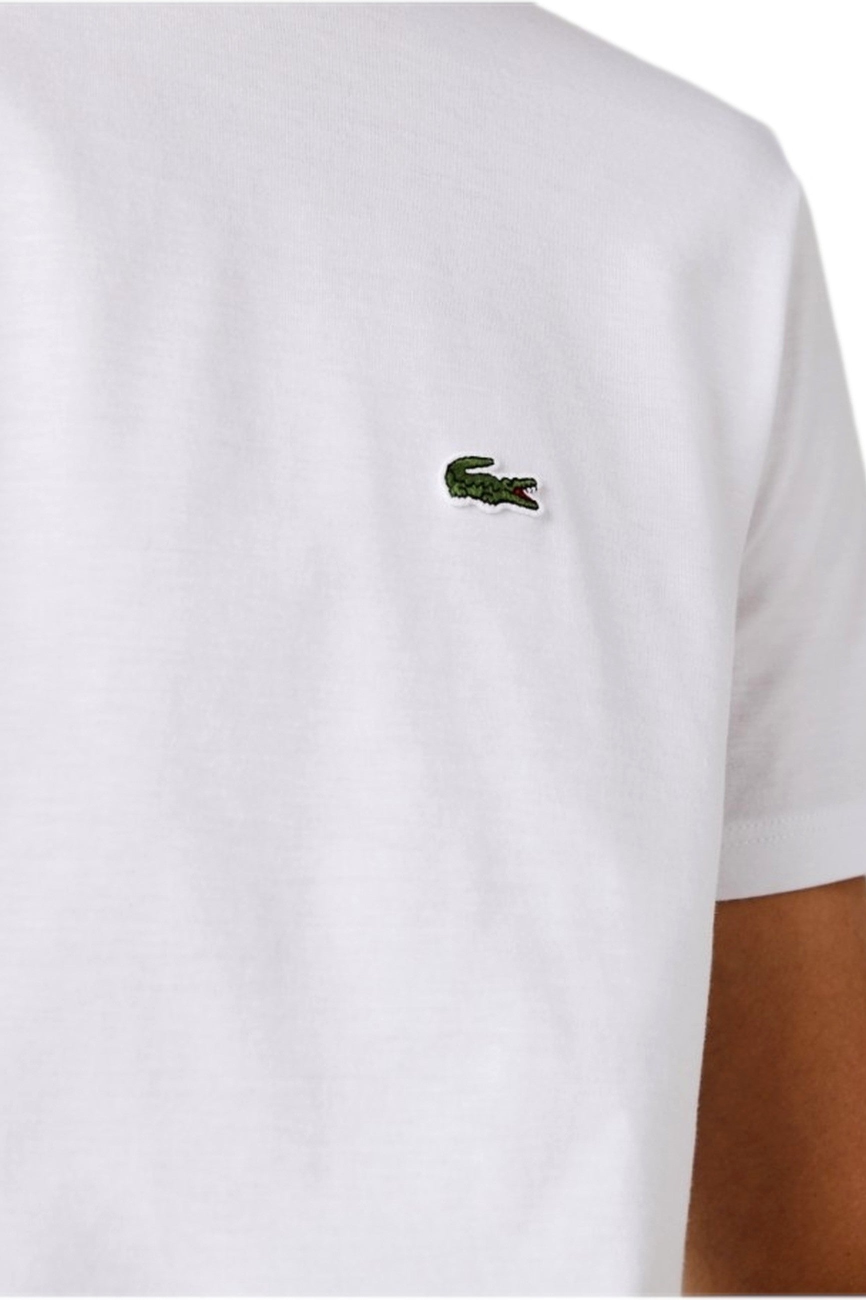 CAMISETA LACOSTE BLANCA ESSENTIAL TEE