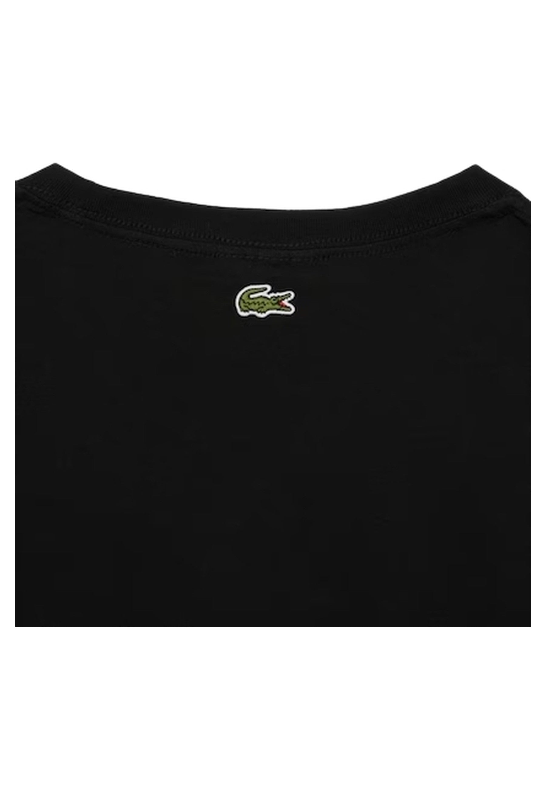 CAMISETA LACOSTE MARINO BIG CHEST CROCO CREWNECK TEE