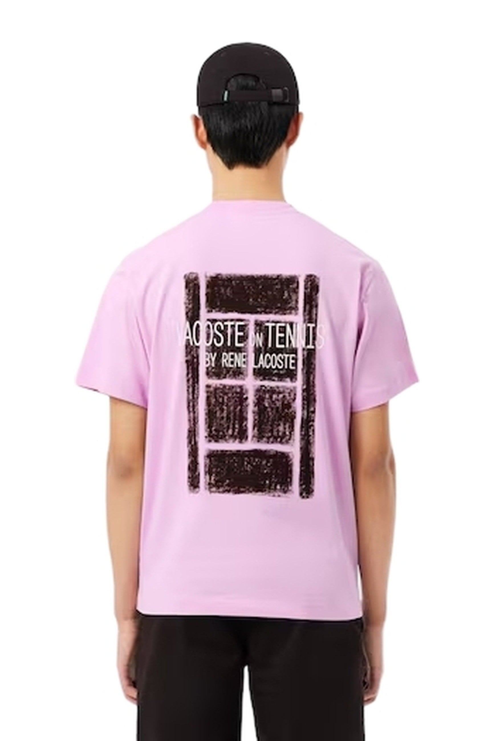 CAMISETA LACOSTE ROSA LACOSTE ON TENNIS TEE
