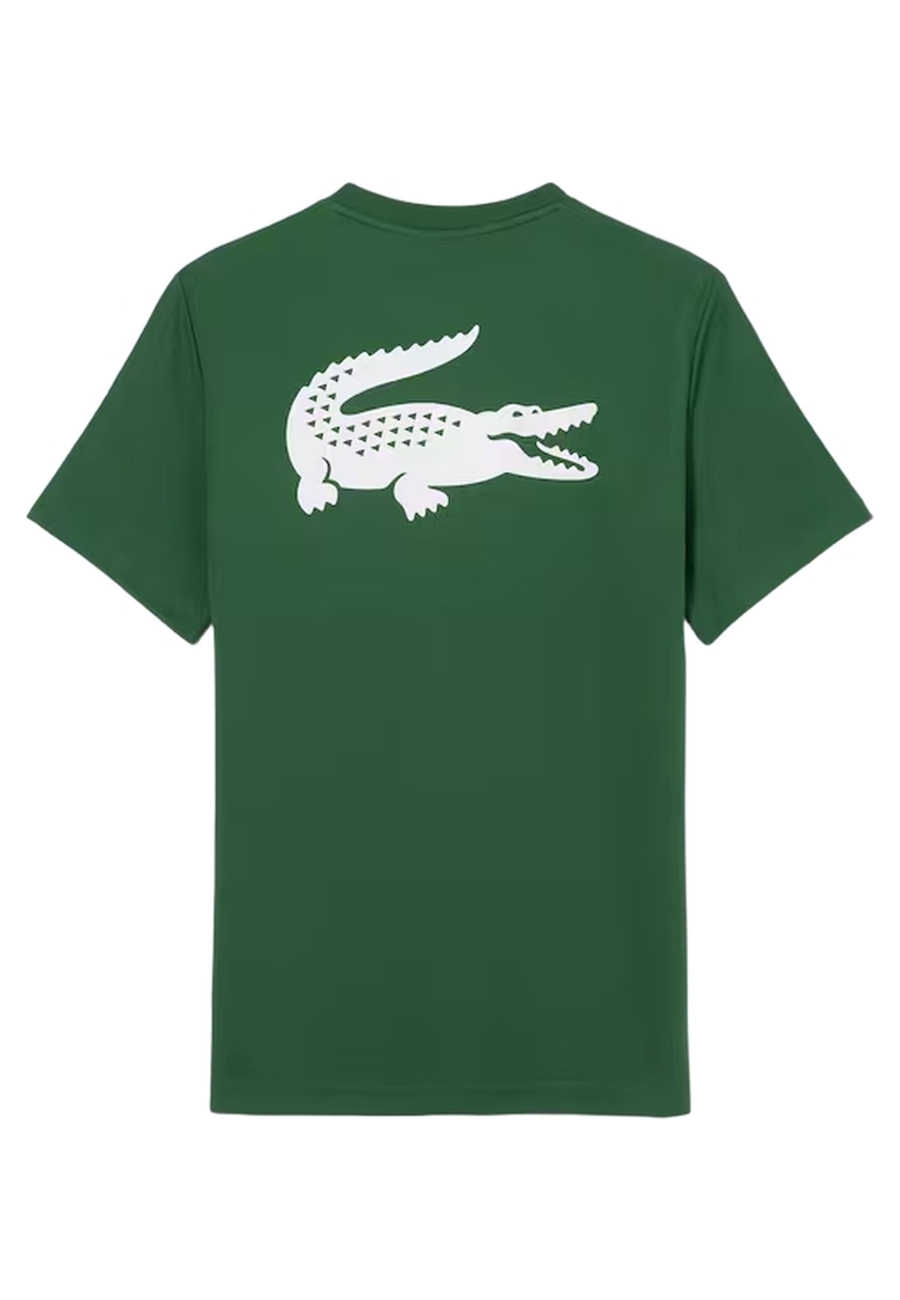 CAMISETA LACOSTE VERDE BACK CROCO ULTRA DRY TEE