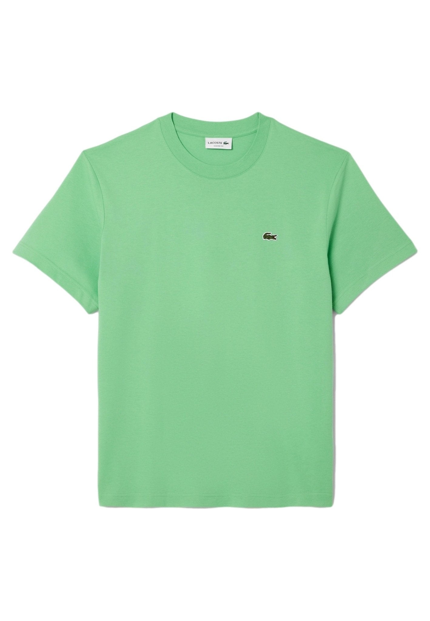 CAMISETA LACOSTE VERDE CLASSIC LOGO TEE - AREA ZERO