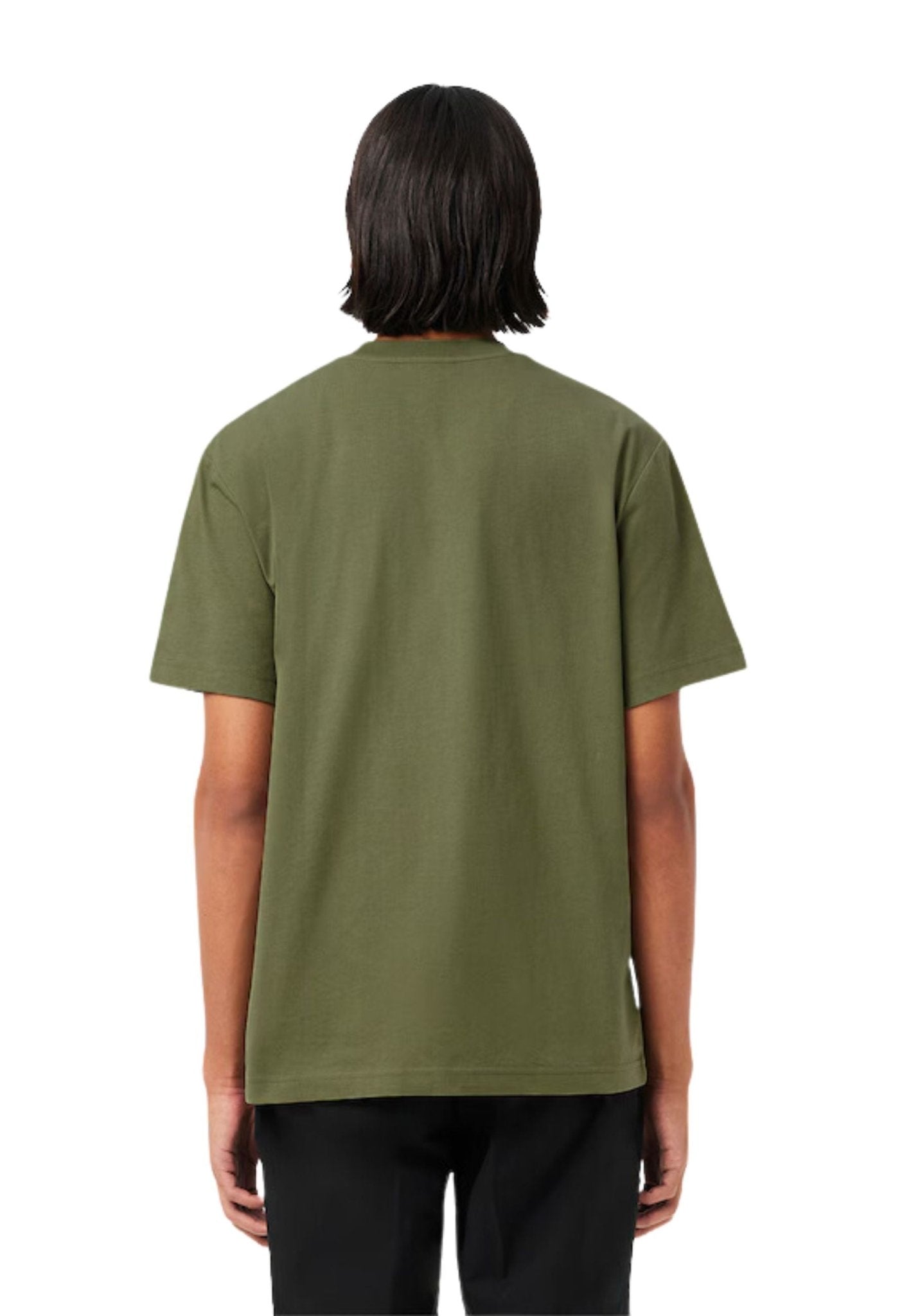 CAMISETA LACOSTE VERDE FOREST CLASSIC LOGO TEE - AREA ZERO