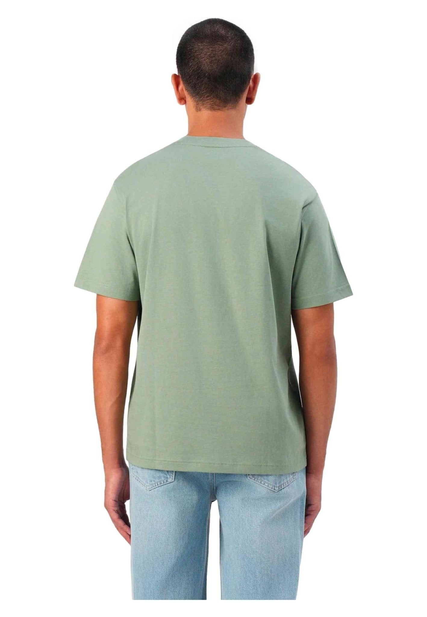 CAMISETA LACOSTE VERDE SMALL CLASSIC LOGO TEE - AREA ZERO