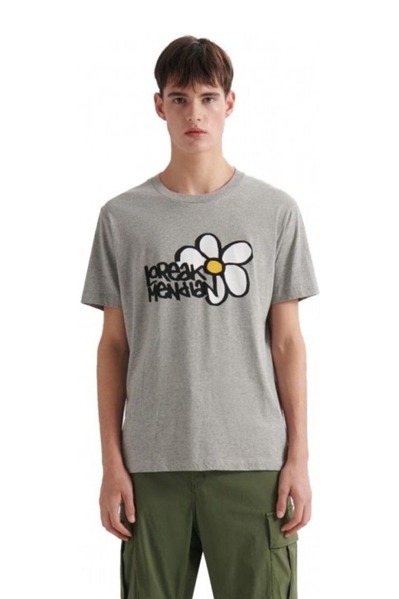 CAMISETA LOREAK MENDIAN GRIS MARGARITA TEE - AREA ZERO