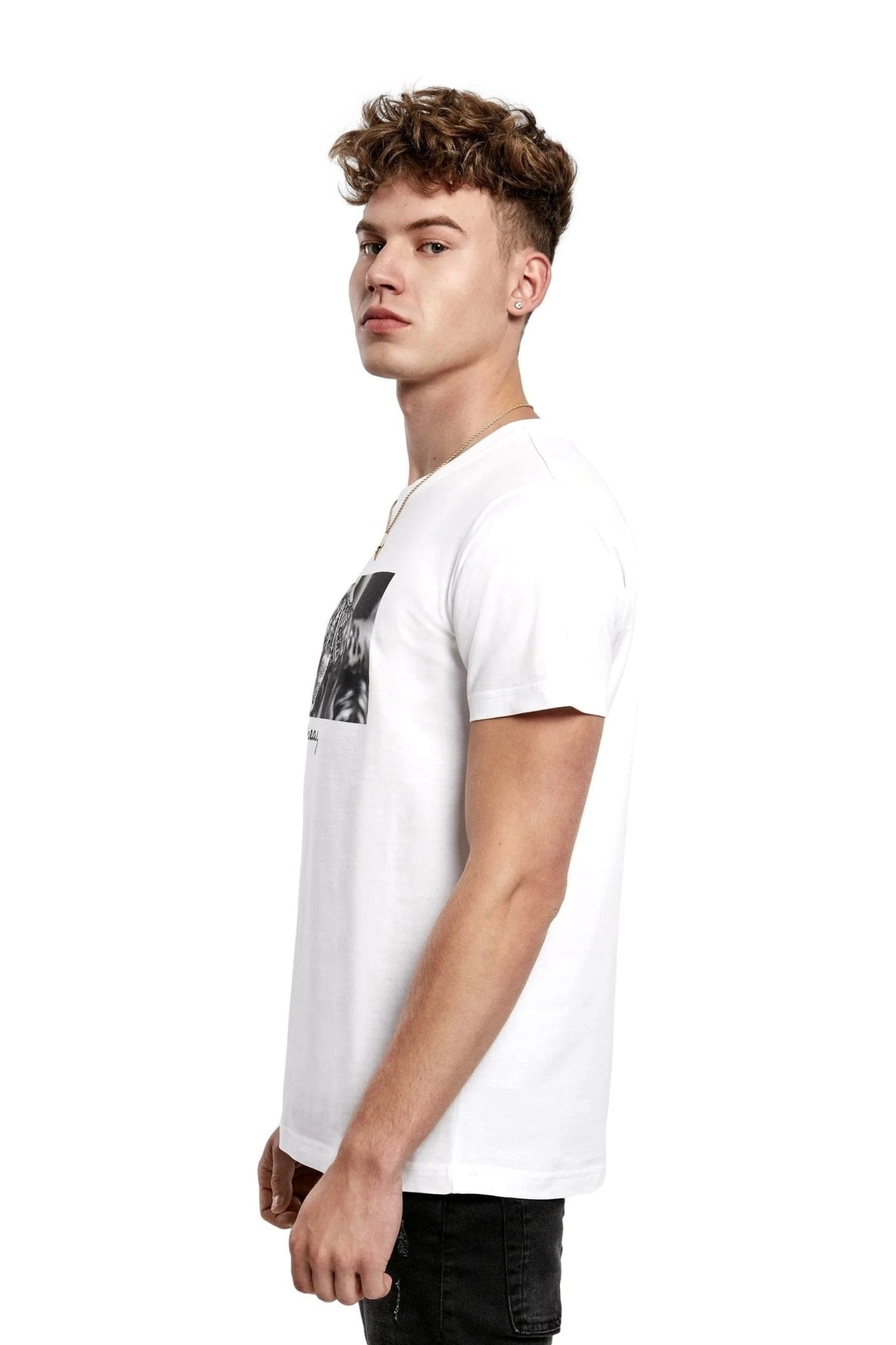 CAMISETA MISTER TEE BLANCA PRAY 2.0 TEE - AREA ZERO