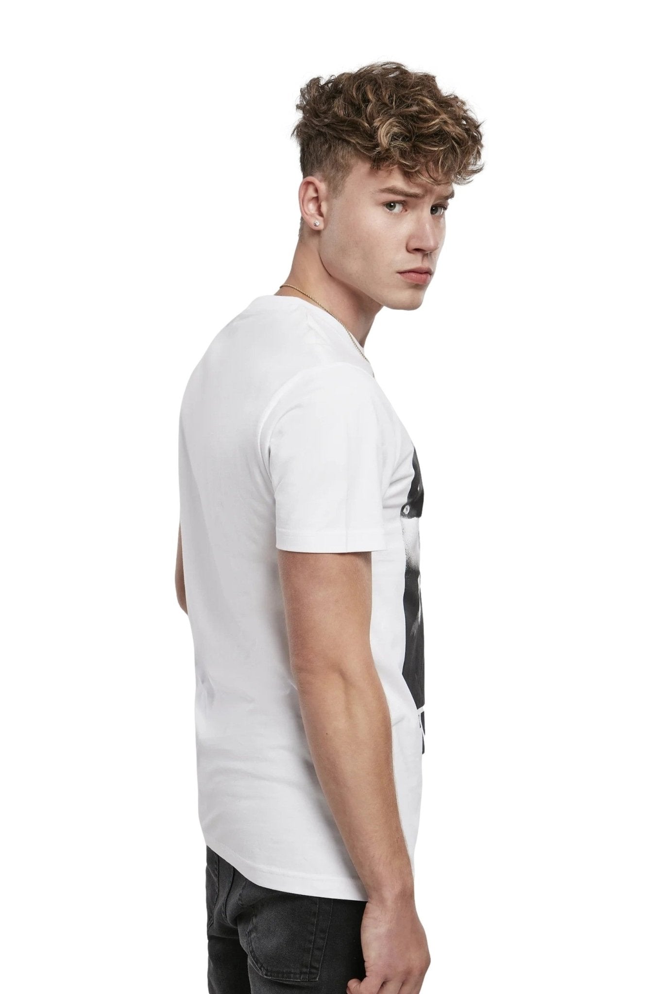 CAMISETA MISTER TEE BLANCA TUPAC PROFILE TEE - AREA ZERO