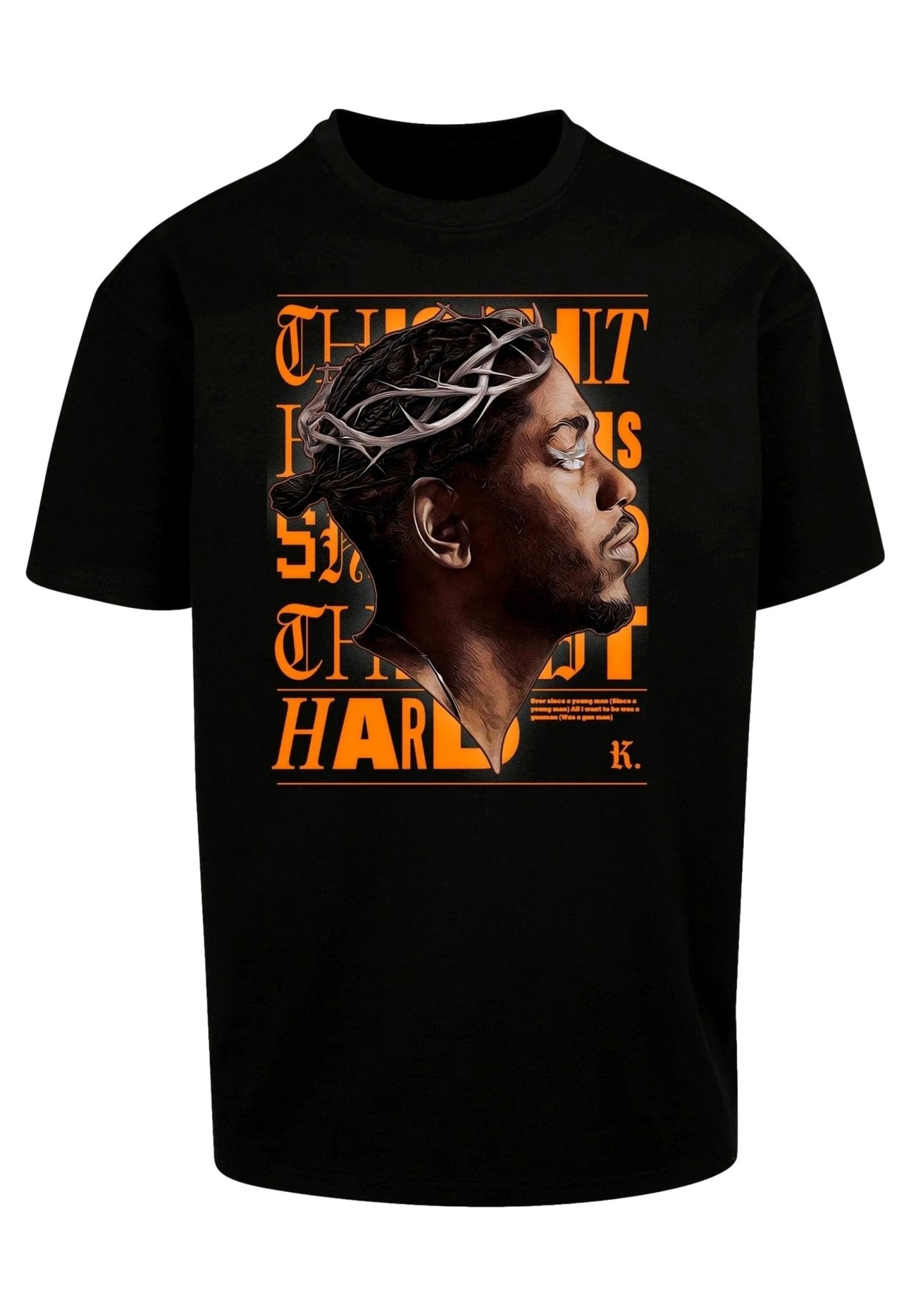 CAMISETA MISTER TEE NEGRA K - DOT OVERSIZED TEE - AREA ZERO