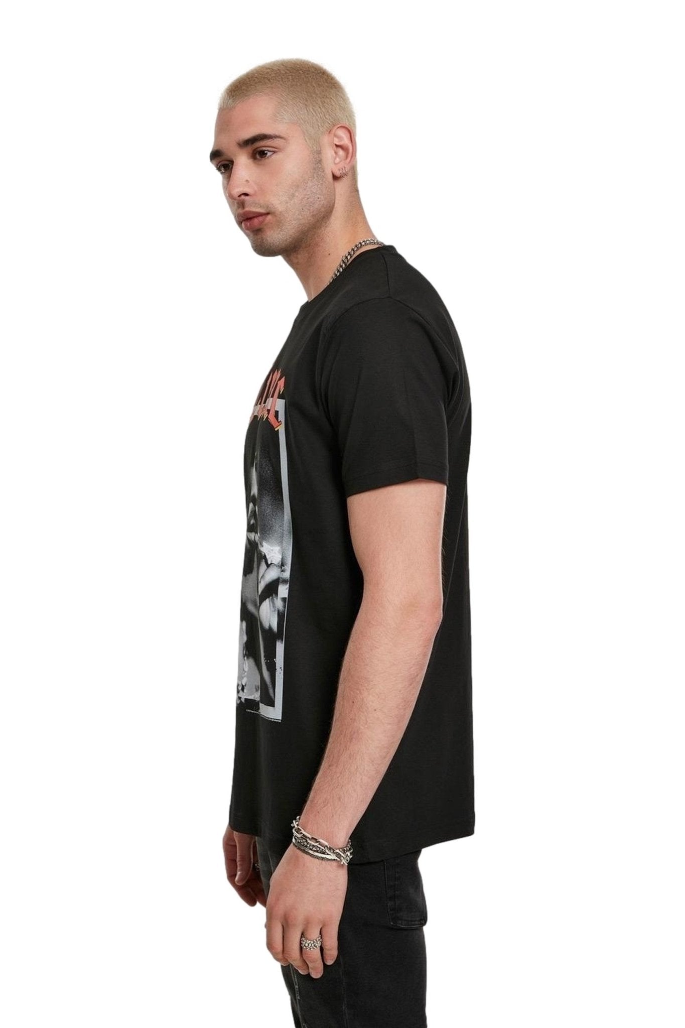 CAMISETA MISTER TEE NEGRA TUPAC CALIFORNIA LOVE TEE - AREA ZERO