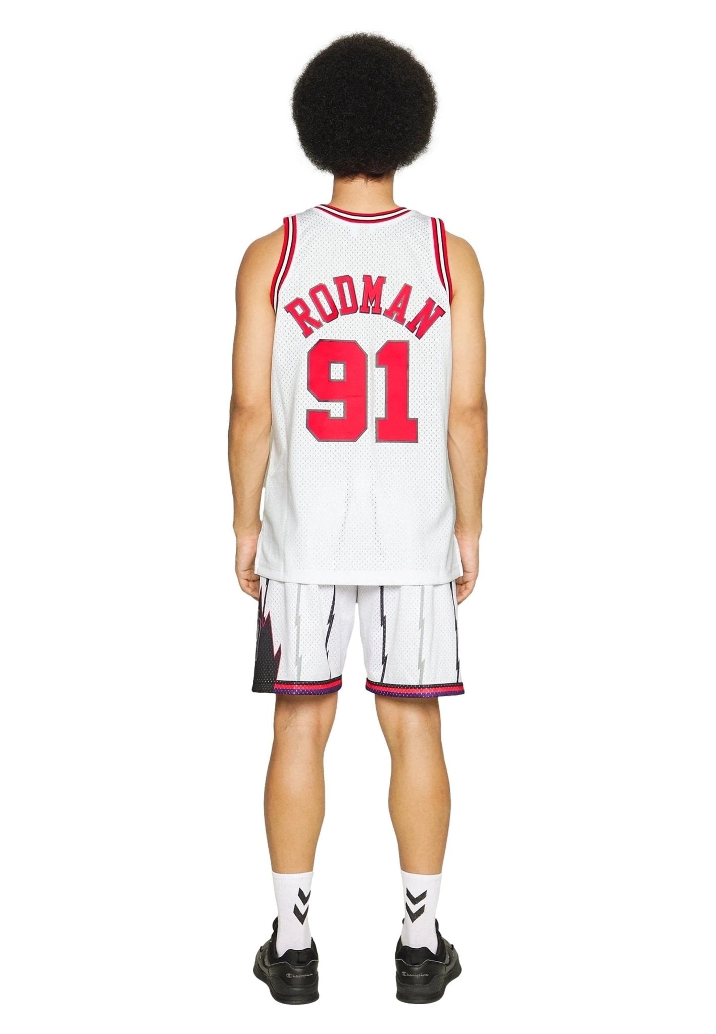 CAMISETA MITCHELL & NESS BLANCA BULLS DENNIS RODMAN SWINGMAN TEE - AREA ZERO